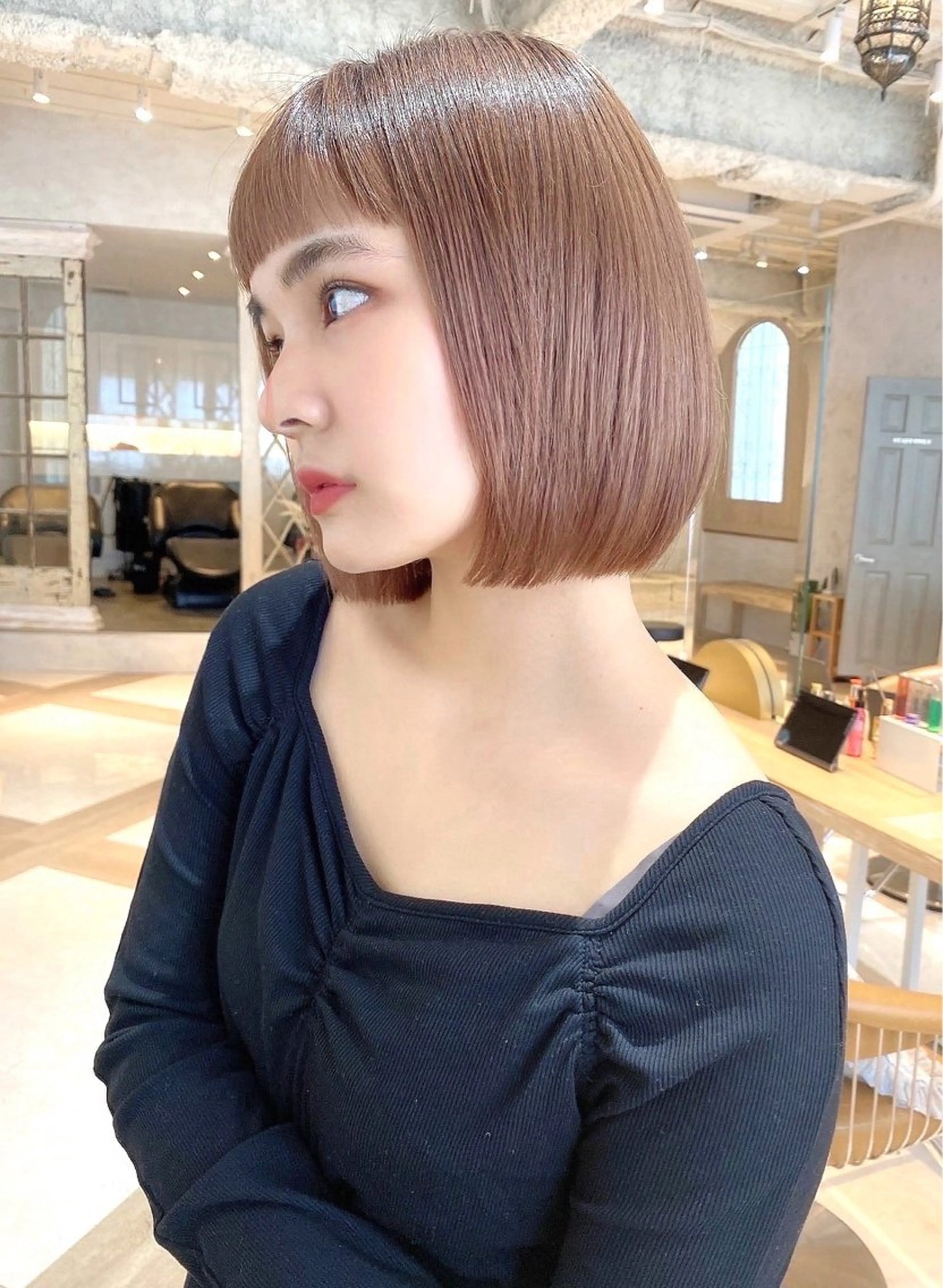 ショート 寺田鼓捺/艶カラー /透明感カラーのヘアスタイル