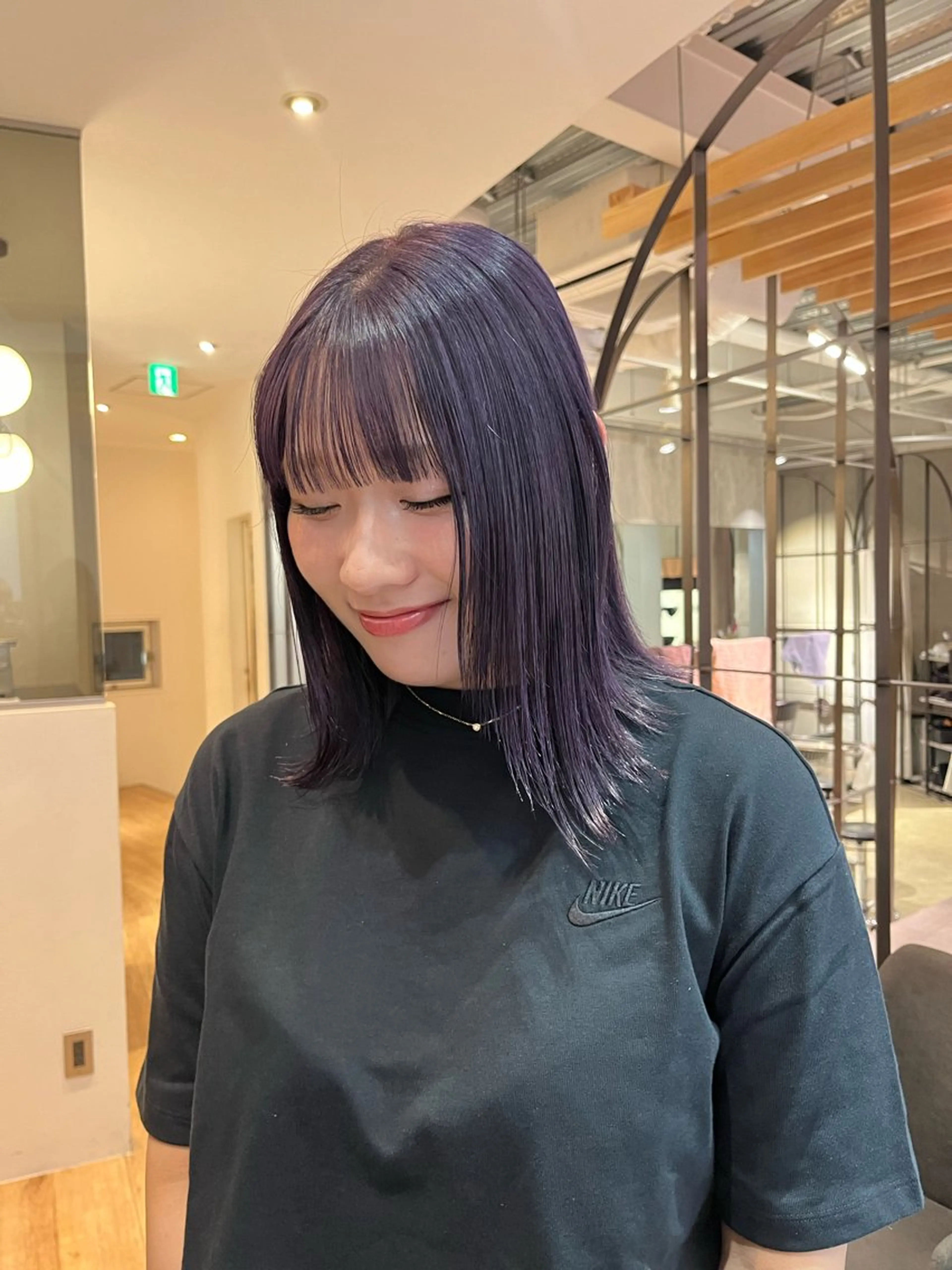 ミディアム カラー 加藤好/カットモデル /暖色カラー🍒🧡のヘアスタイル