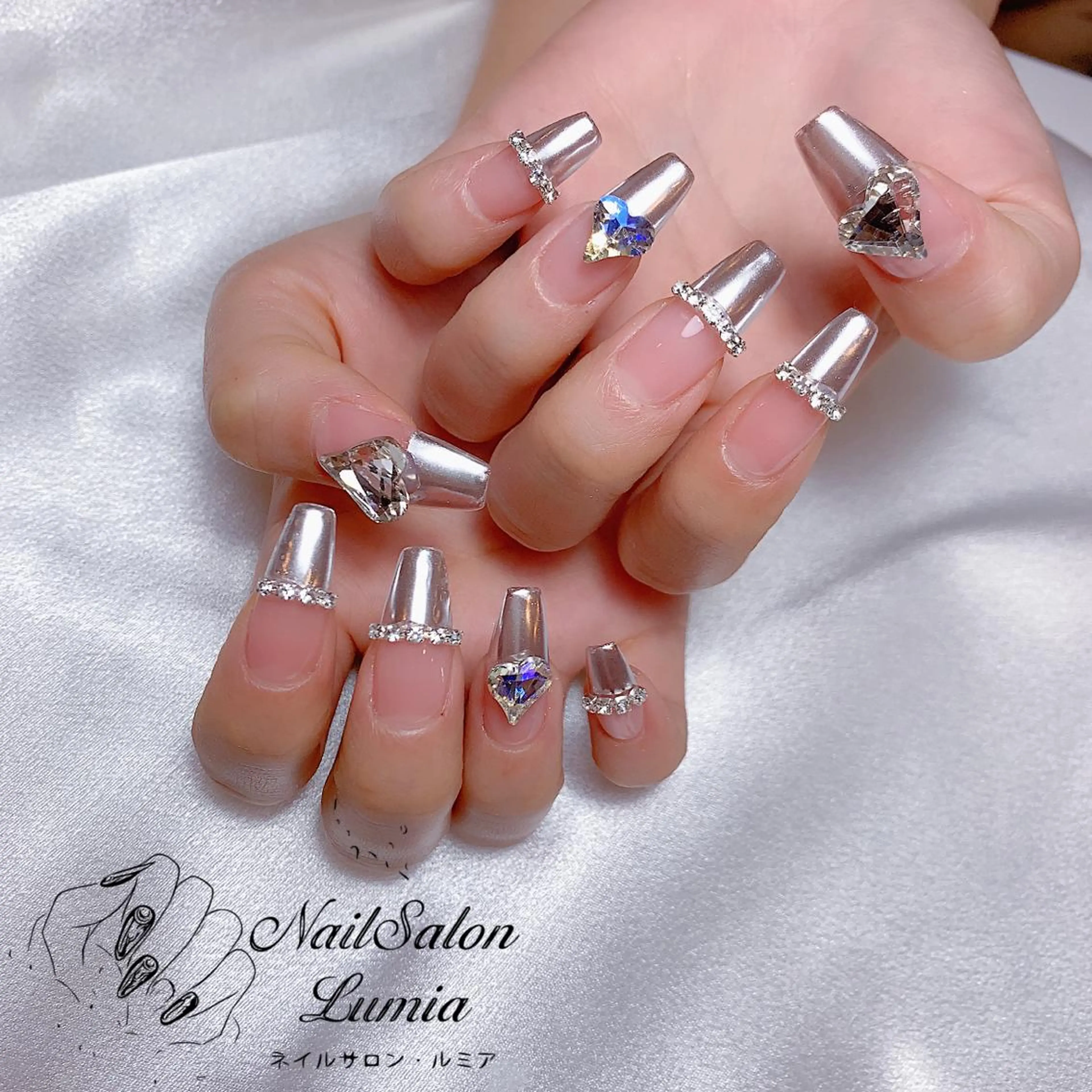ネイル ハンドネイル ネイルサロン ルミア Lumia 店長のネイルデザイン