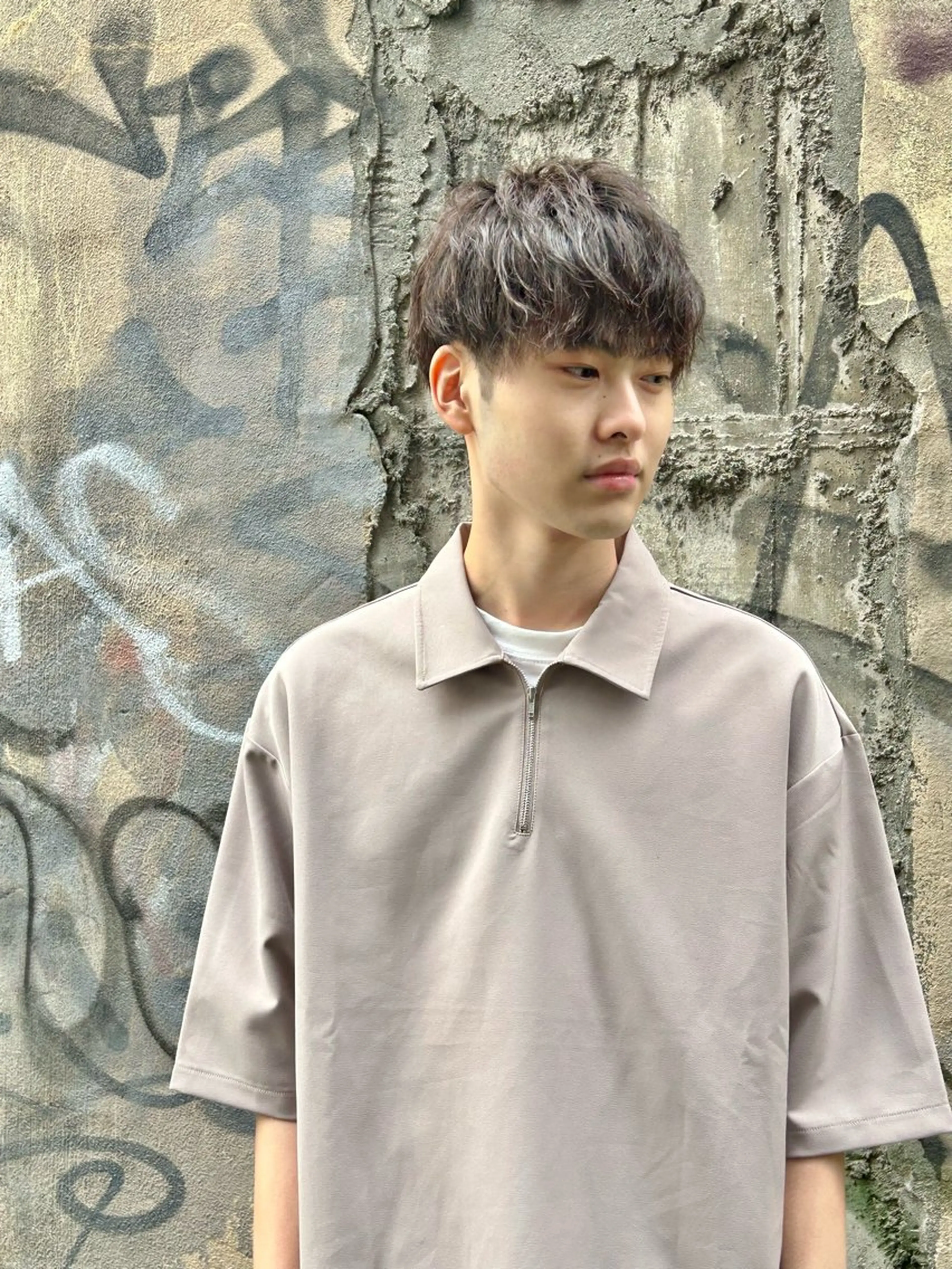 メンズ 最新ケアカラー 髪質改善YUTOのヘアスタイル