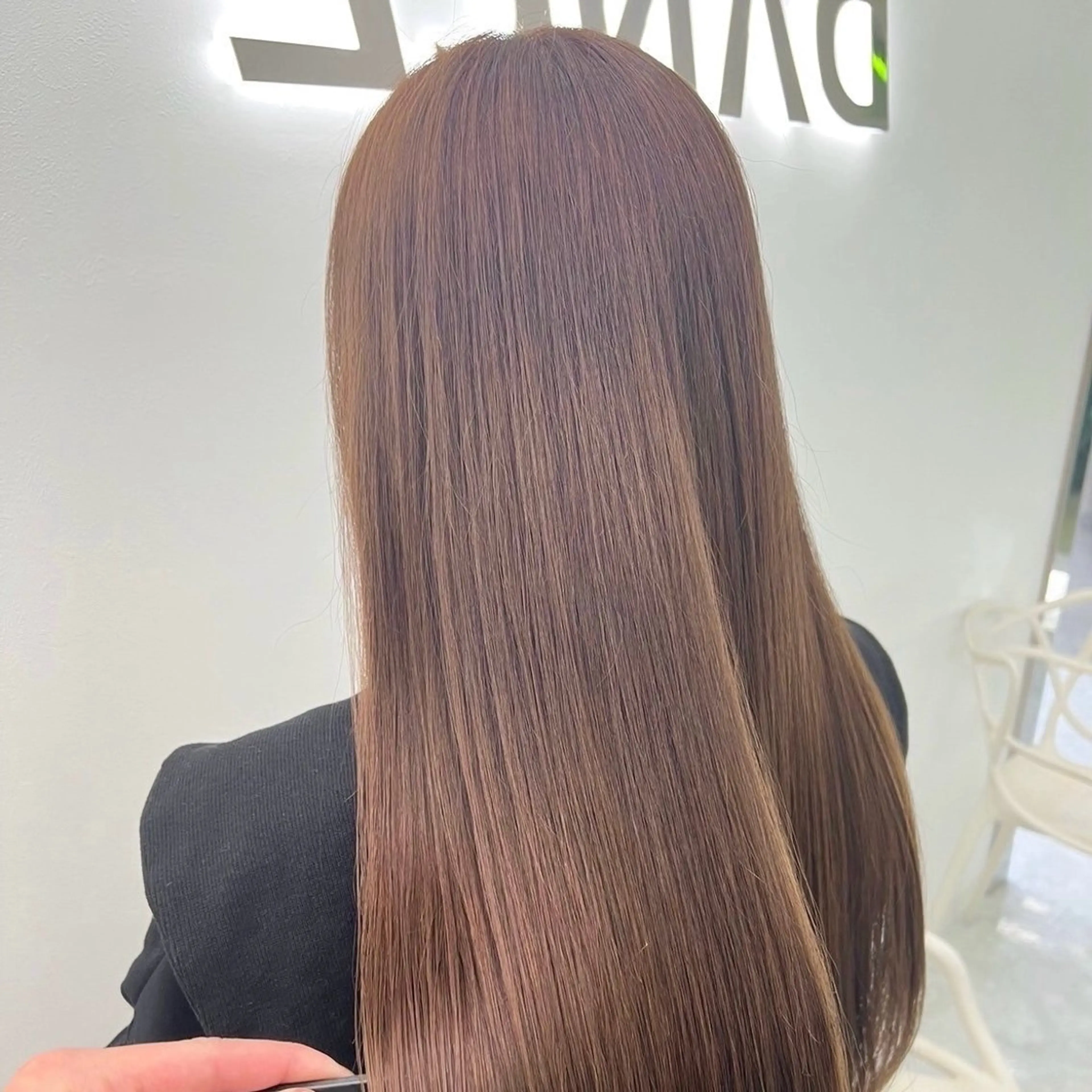 ロング 🤍海外girl🤍 ベージュ/ALISAのヘアスタイル