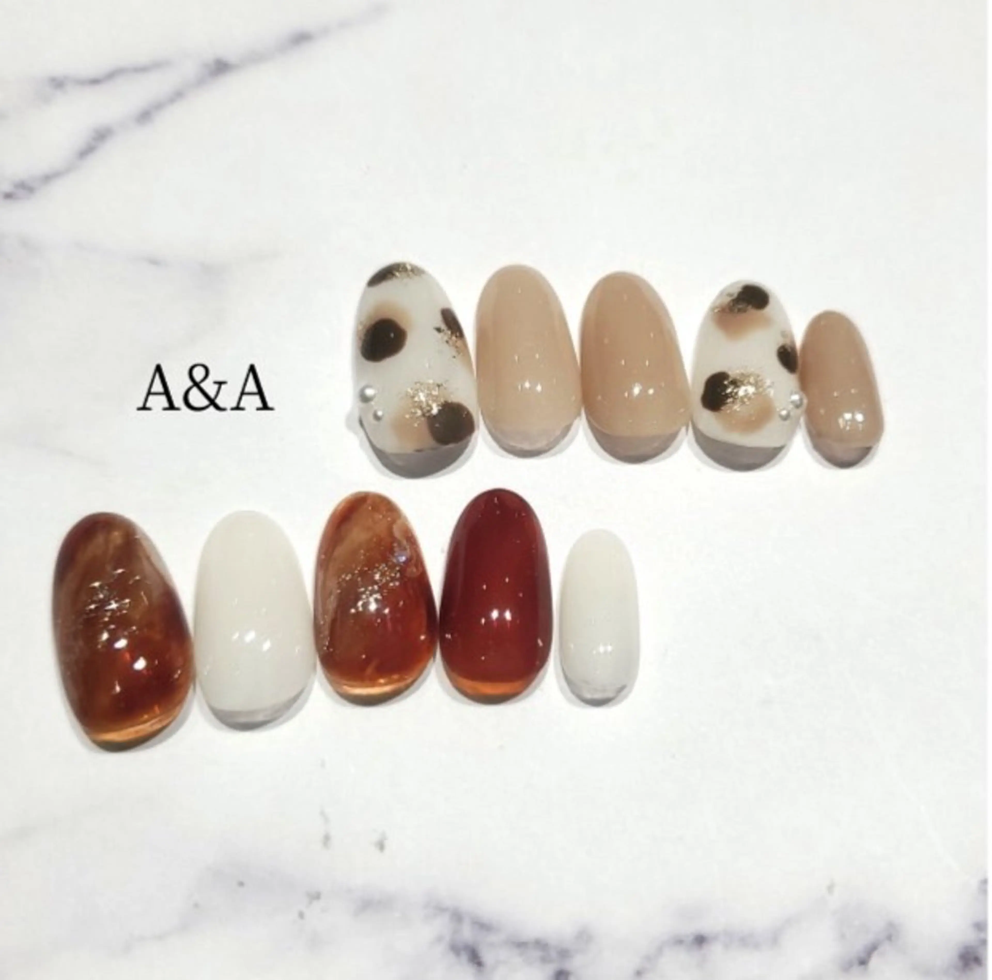 ネイル A&A蕨所属・A&A蕨店 大島のネイルデザイン