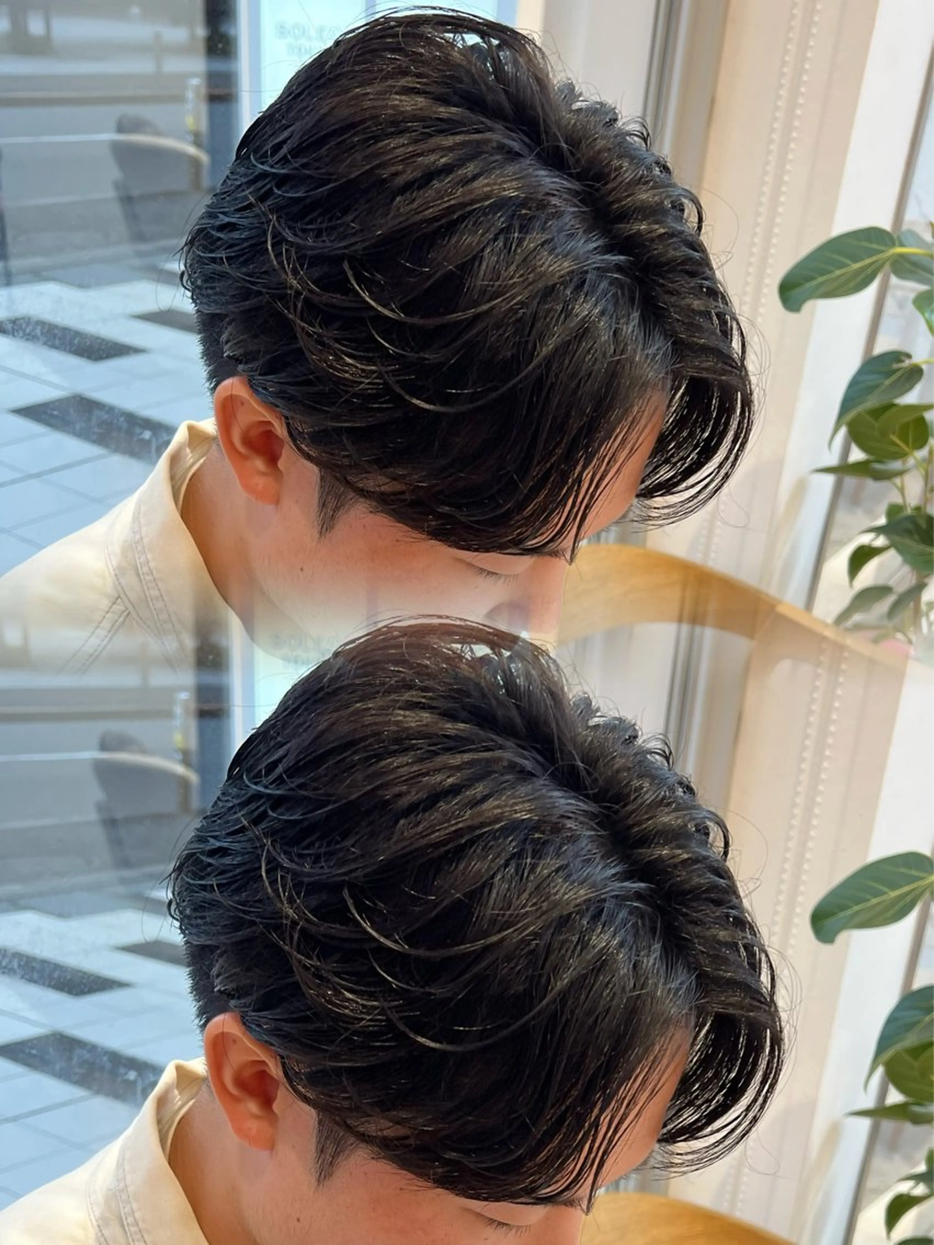 メンズ 🔷メンズフェザー スタイル🔹竹内凌のヘアスタイル