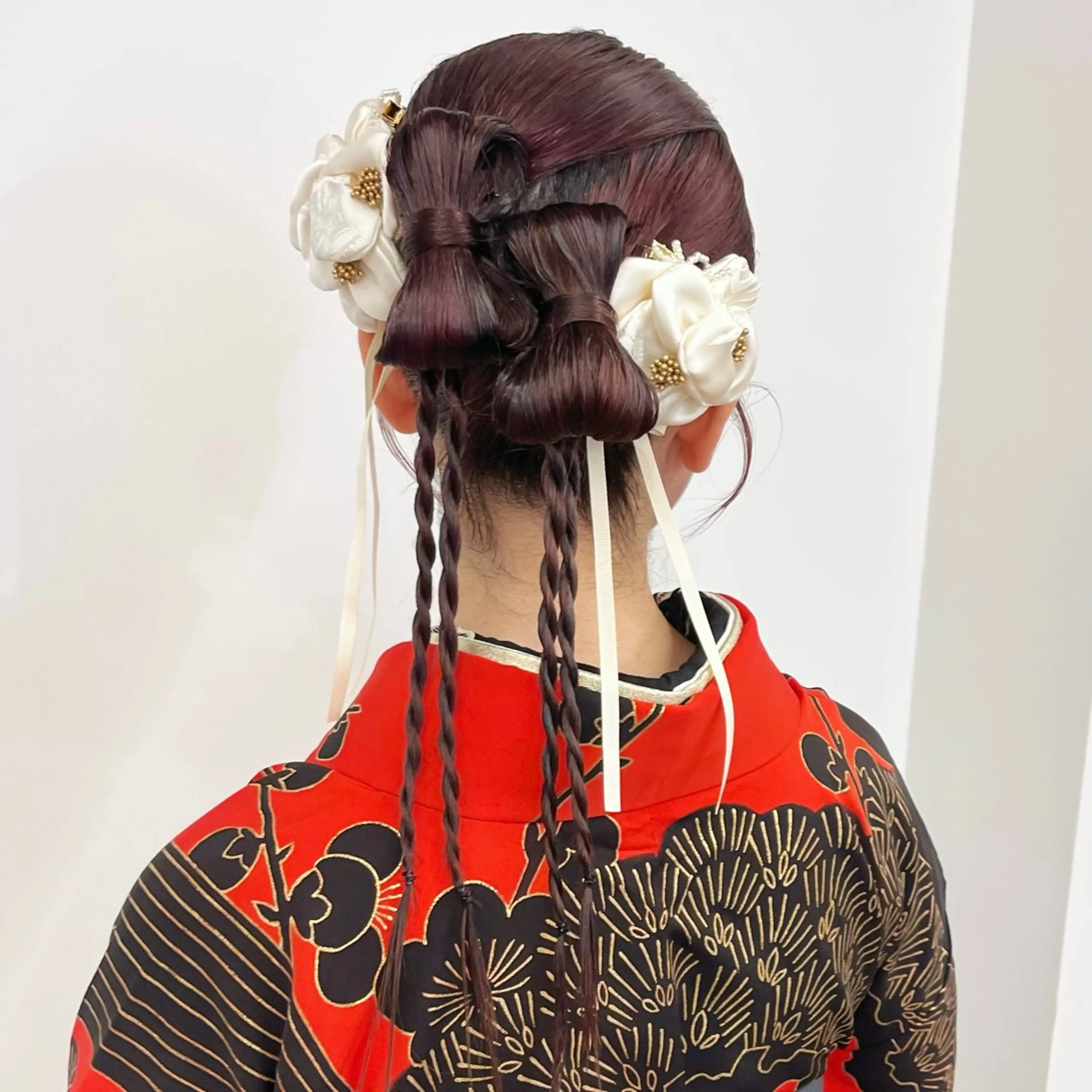 ロング ヘアアレンジ ヘアセット No1韓国風レイヤー &カチモリ✨ /サキのヘアスタイル