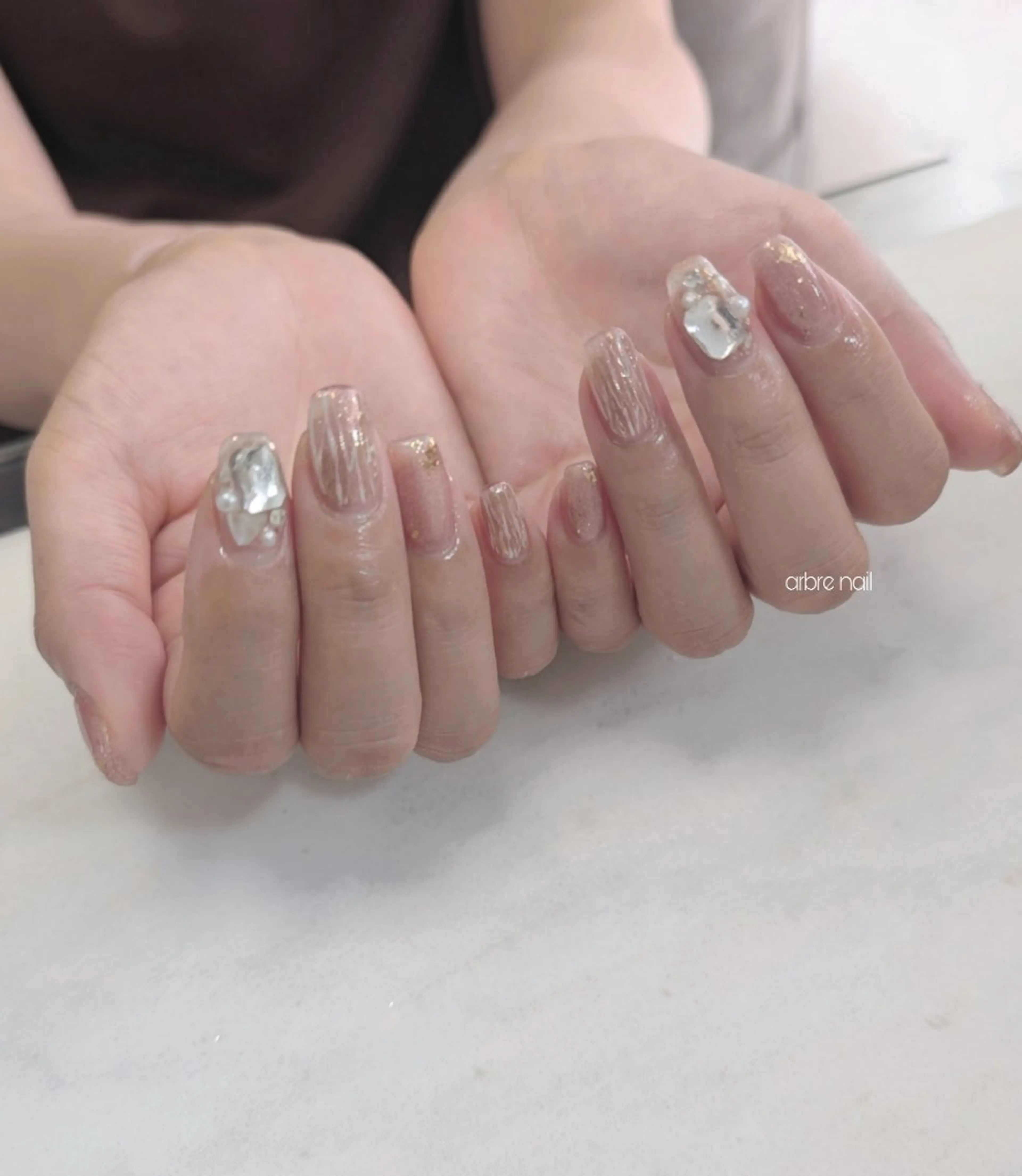 ネイル ＊arbre nail＊.アーブルネイル所属・✯.。 arbre  nail 。✯.のネイルデザイン