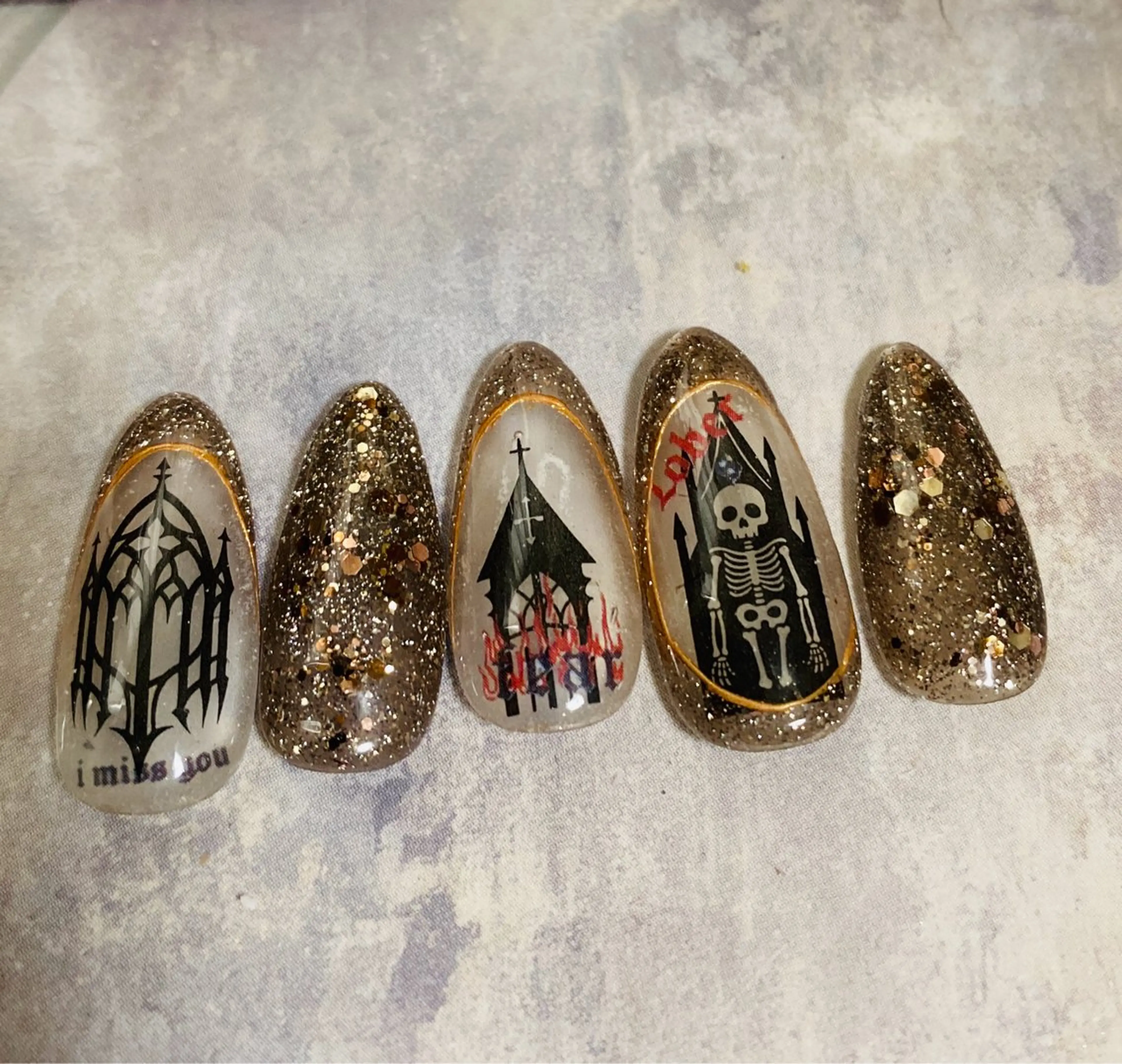 ネイル ハンドネイル 自宅ネイルサロン ♦️nuance♦️のネイルデザイン