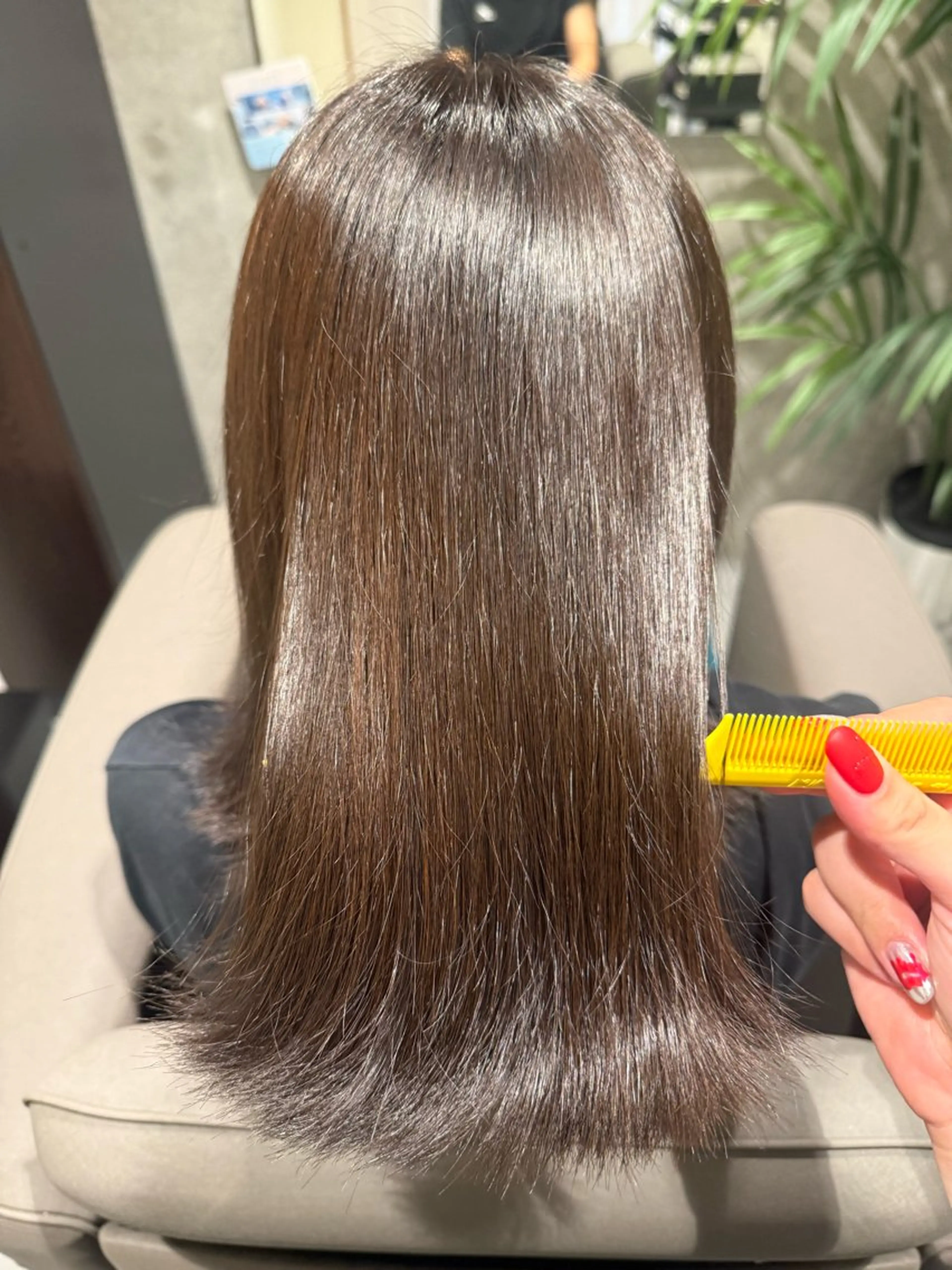 ミディアム カラー ヘアカラー 🪸KARERA新松 戸田中萌恵子🪸のヘアスタイル