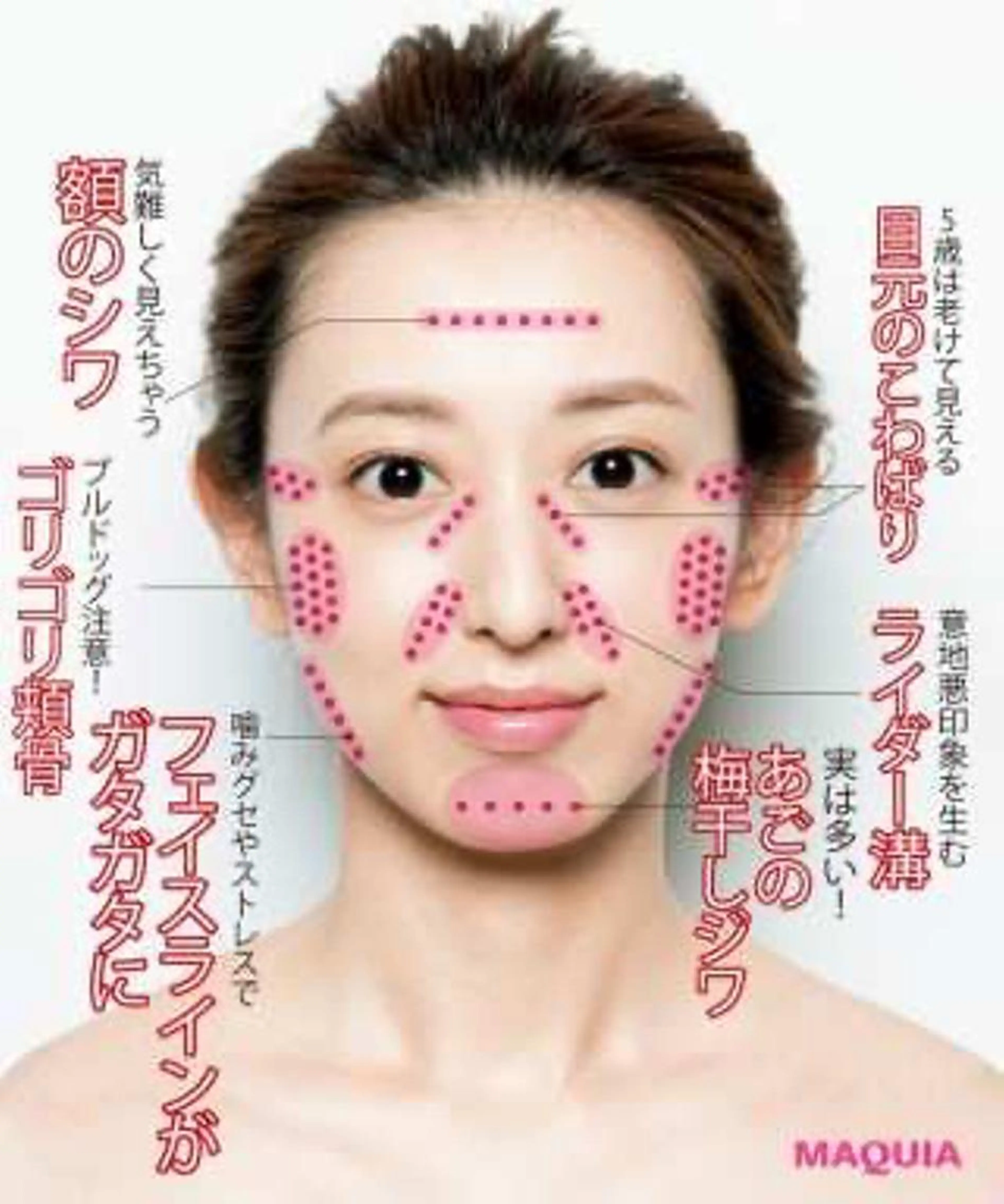 あの有吉のダレトクに報道された!!ハイパーナイフ小顔+デコルテ(70分)¥6000の写真