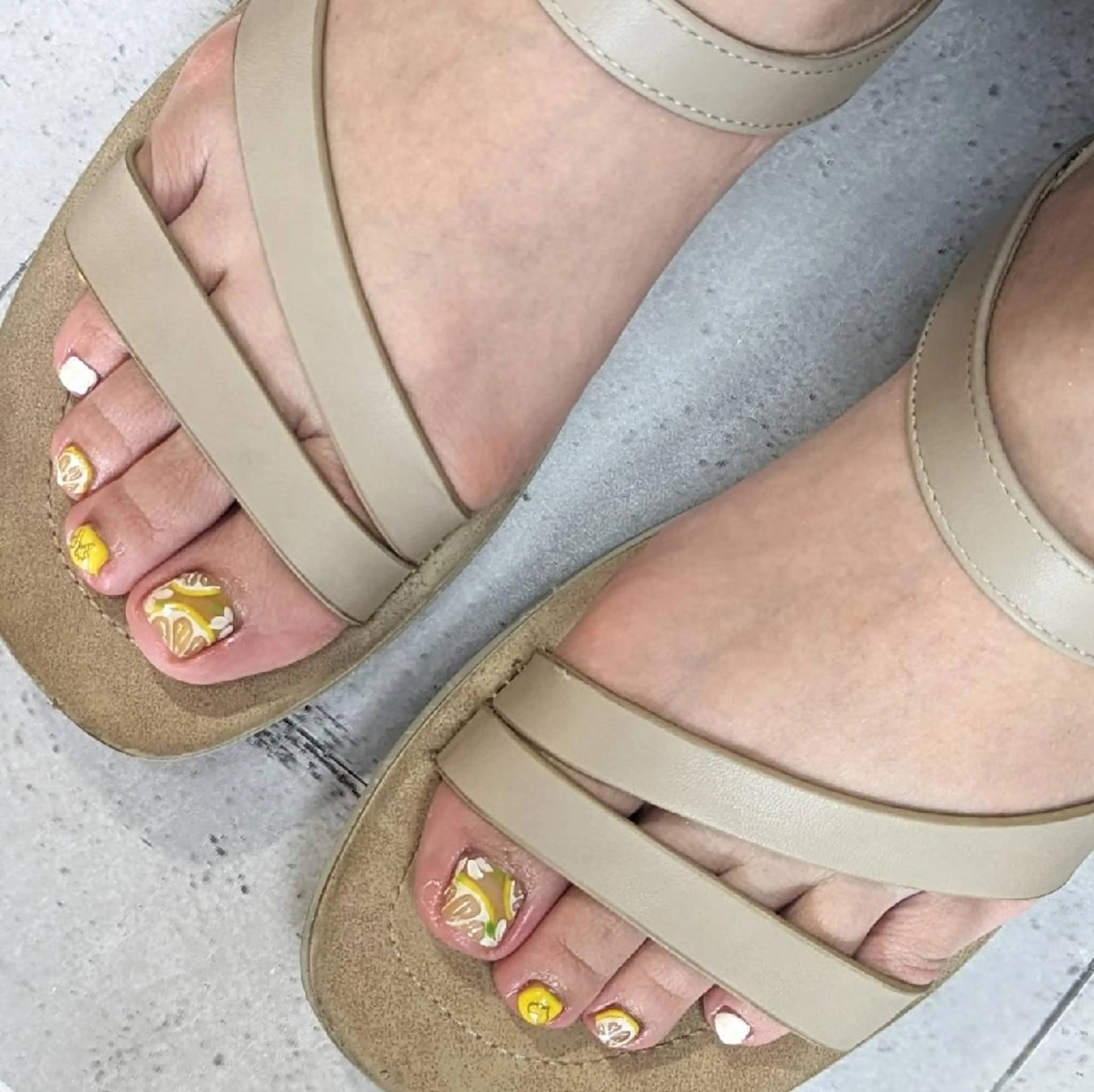 【オフ無料　新規は500円オフ】フット定額　持ち込みデザインの写真