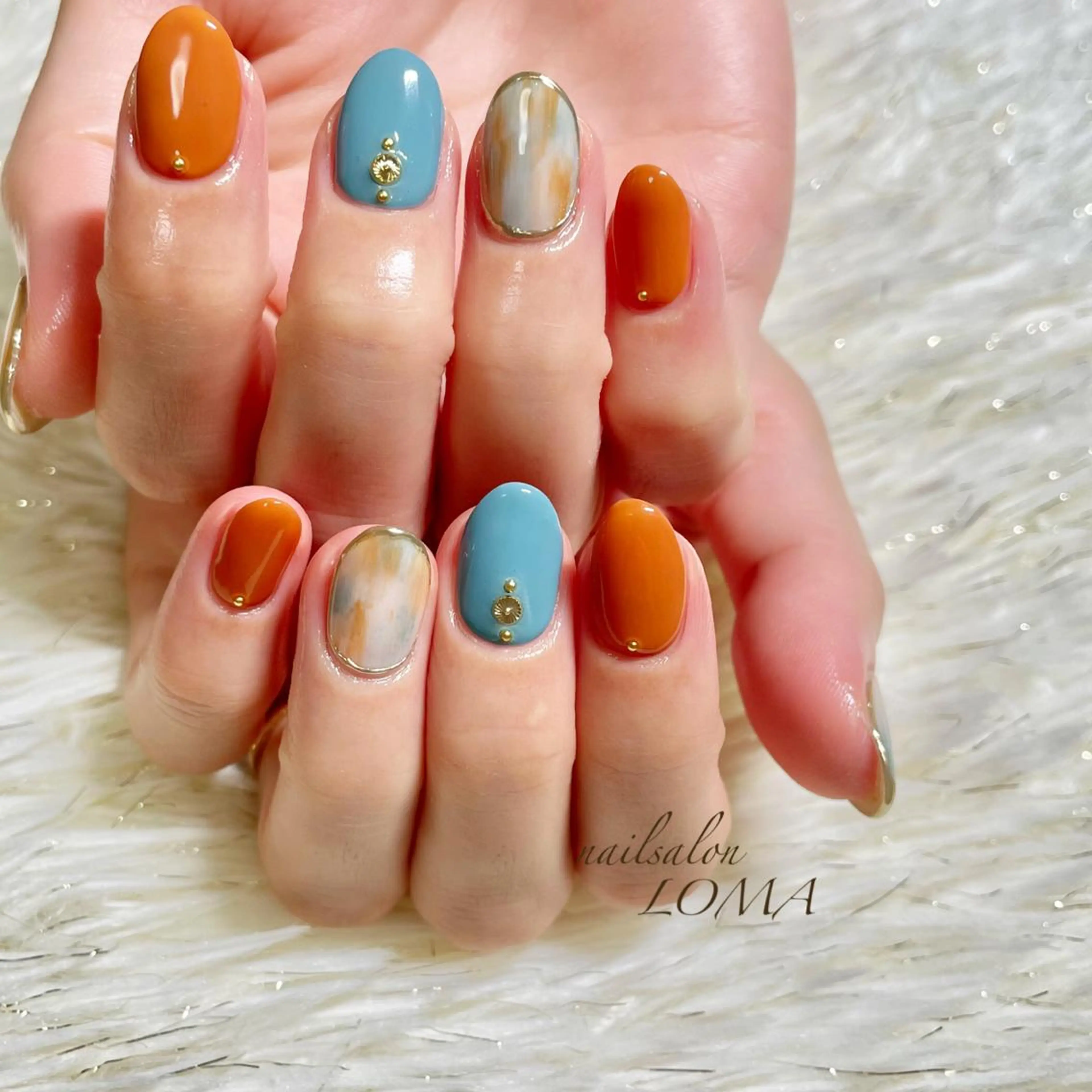 ネイル ハンドネイル ハンドケア m-nail所属・m-nail 🌙minamiのネイルデザイン