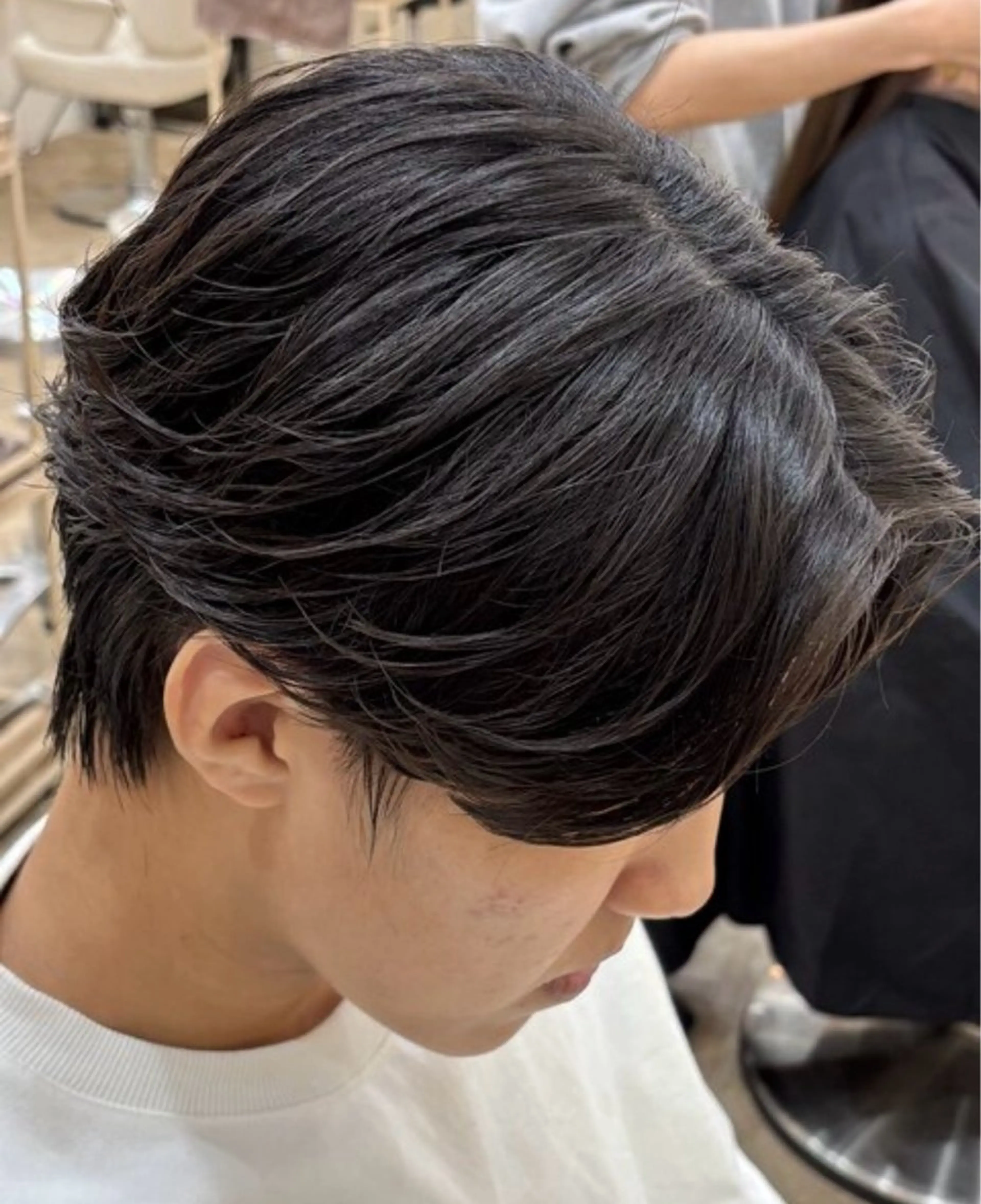 ショート メンズ カット トリートメント ヘッドスパ 【メンズ専門】名駅 /パーマ/髪質改善のヘアスタイル