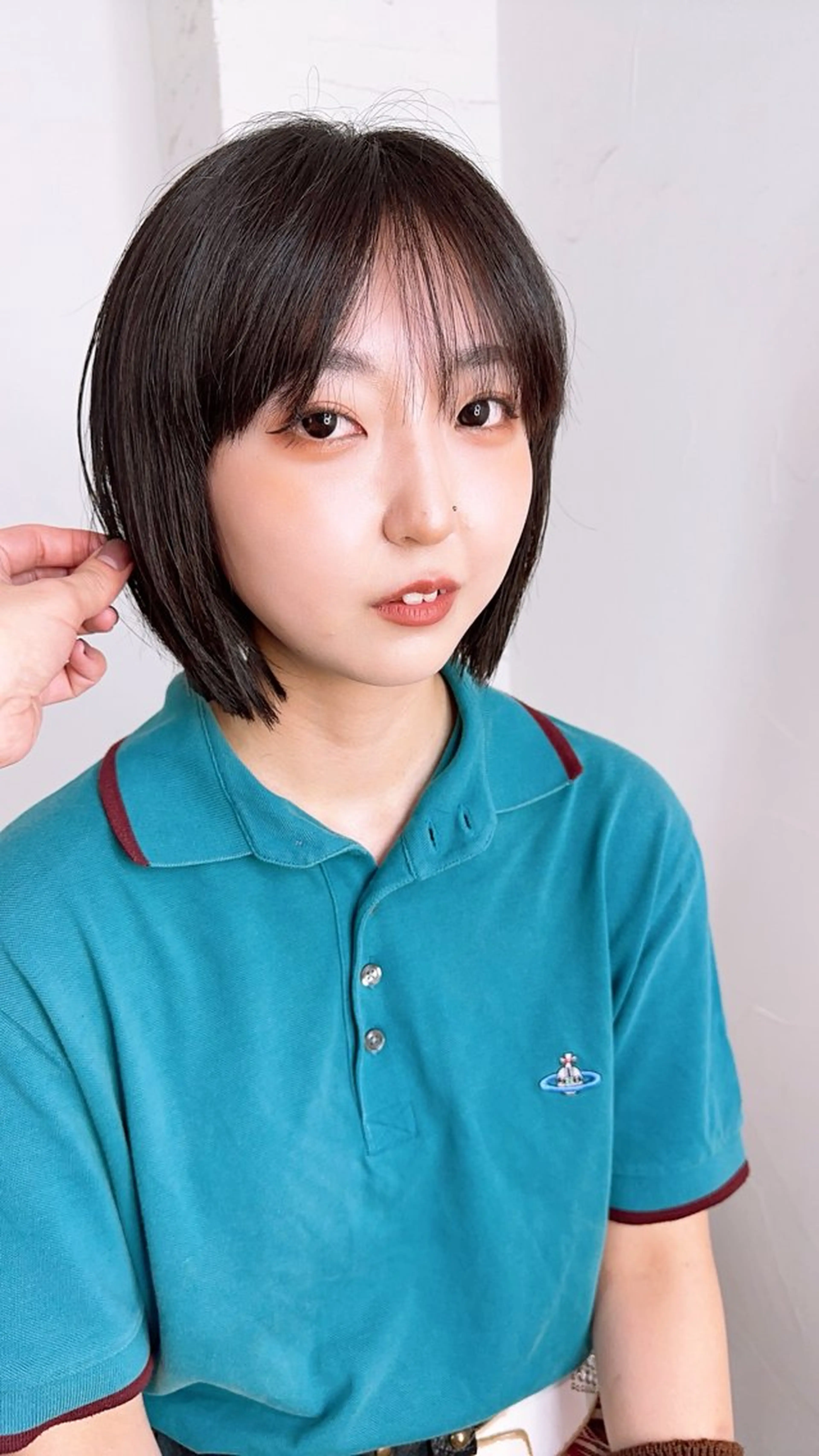 ミディアム 大江 海斗のヘアスタイル