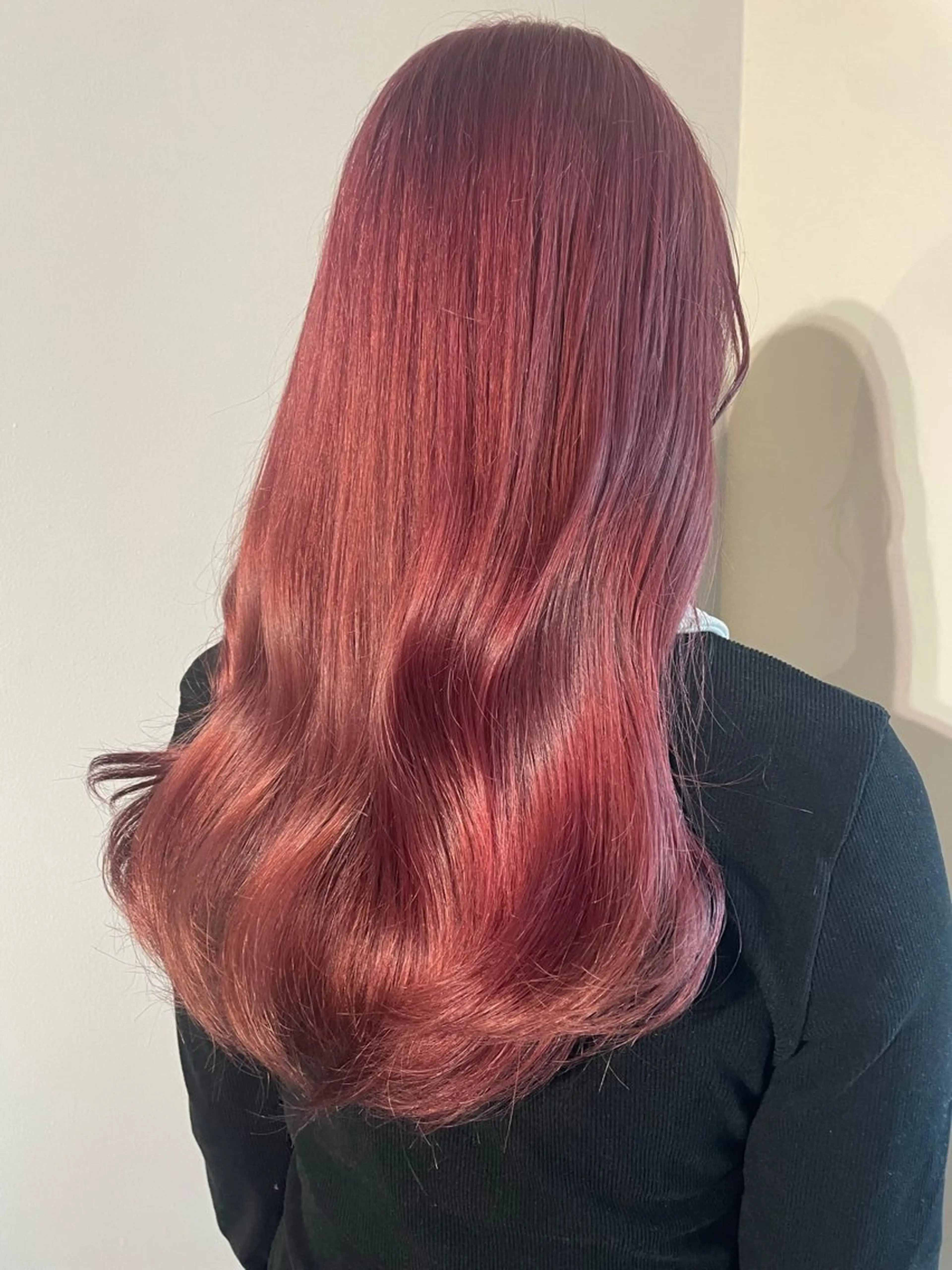 ロング カラー ダブルカラー/ 透明感/SHISEIのヘアスタイル