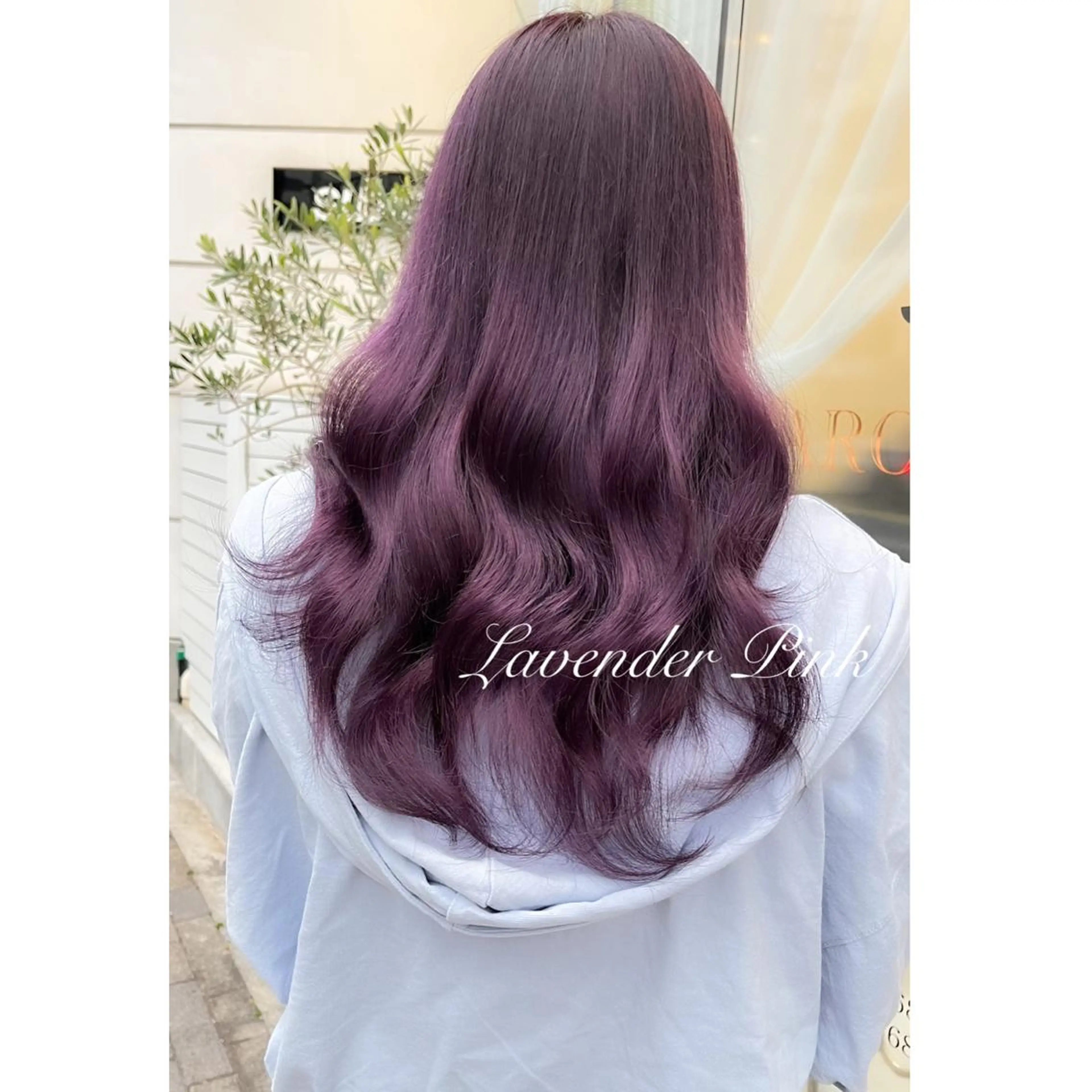 ロング カラー ブリーチ カット ヘアカラー LOTTA CUCCI所属・miyu /トレンド カラー×艶髪のヘアスタイル