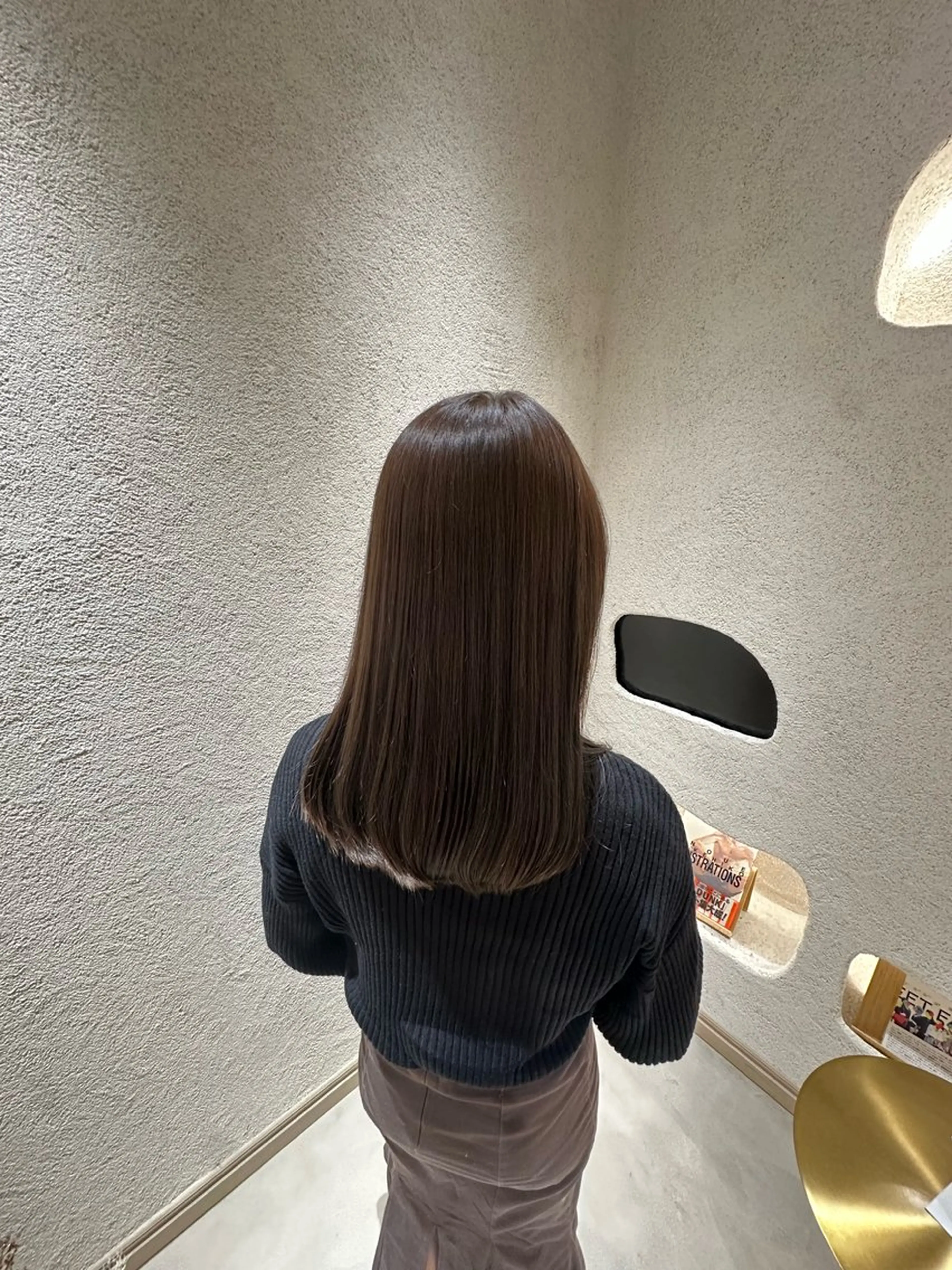 カラー ブラウンカラー ナチュラルブラウン ヘアカラー Sota/渋谷 /透明感カラー🌿‬のヘアスタイル