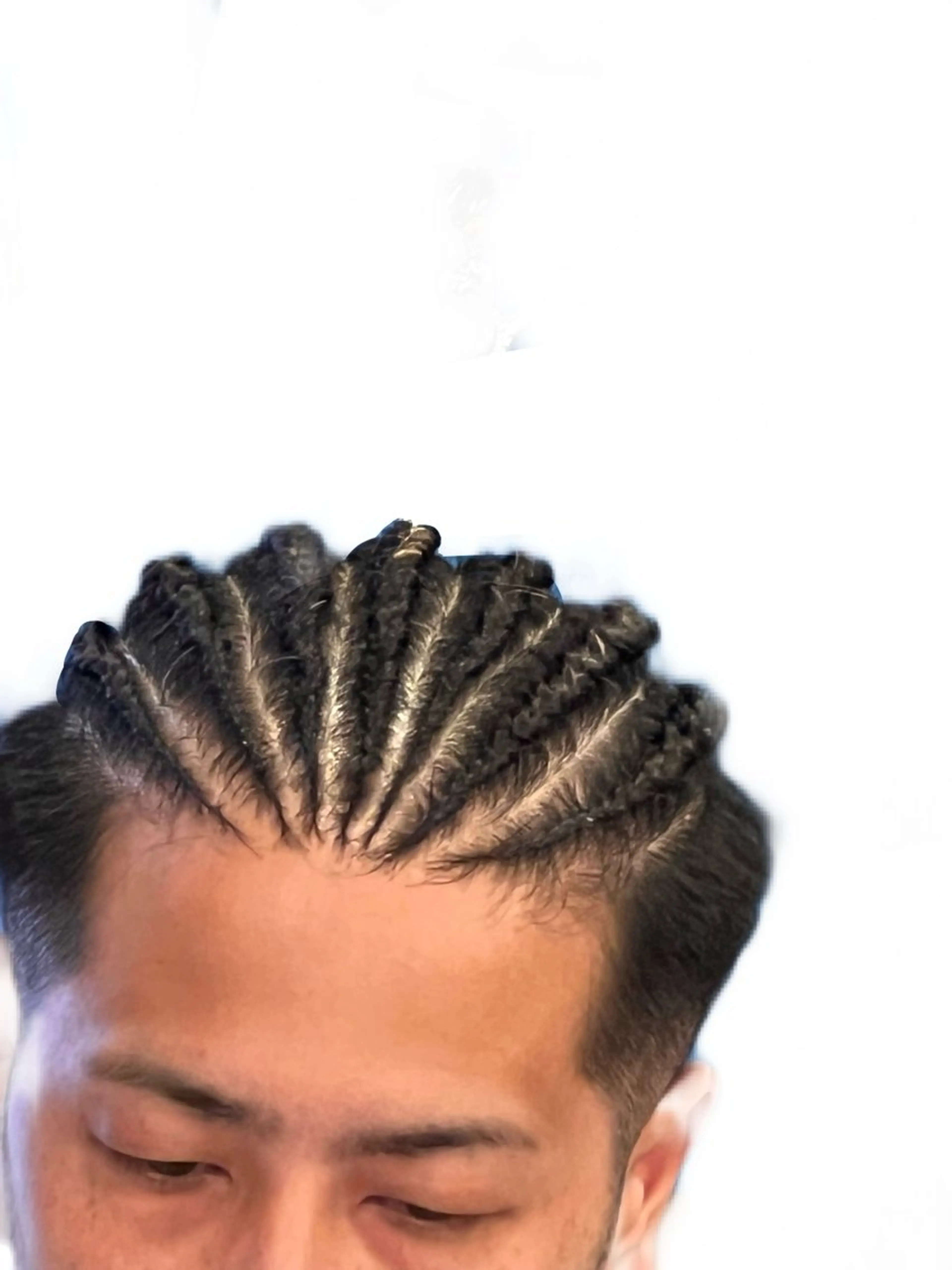 メンズコーンロウ【  7本  】の写真