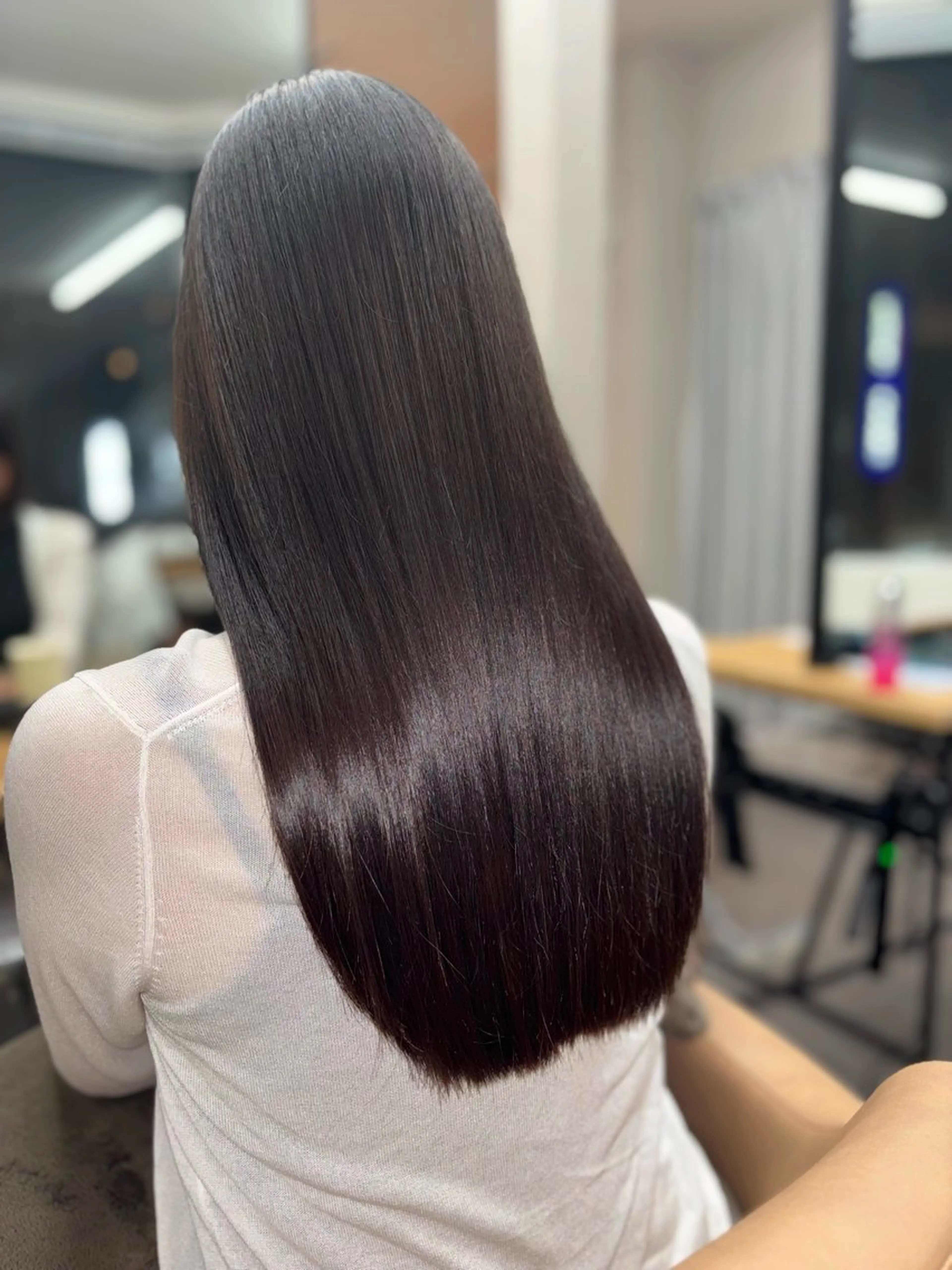 ロング 髪質改善 トリートメント カット 縮毛矯正 トリートメント Moana by HEADLIGHT 武蔵小杉店 【モアナ バイ ヘッドライト】所属・大森 勝馬のヘアスタイル