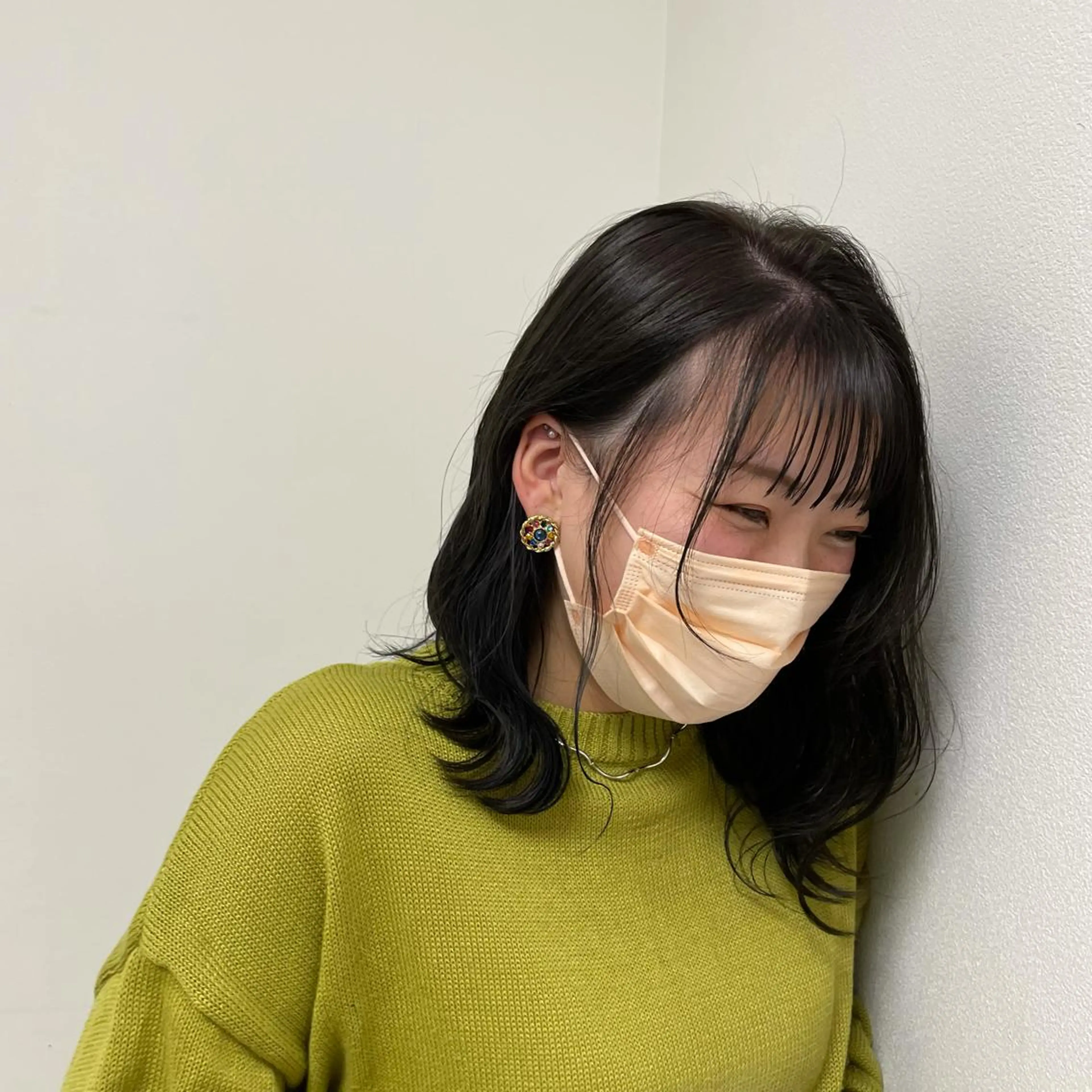 ミディアム カラー ヘアカラー トリートメント 🌼RIKA🌼レデ ィース専門💖のヘアスタイル