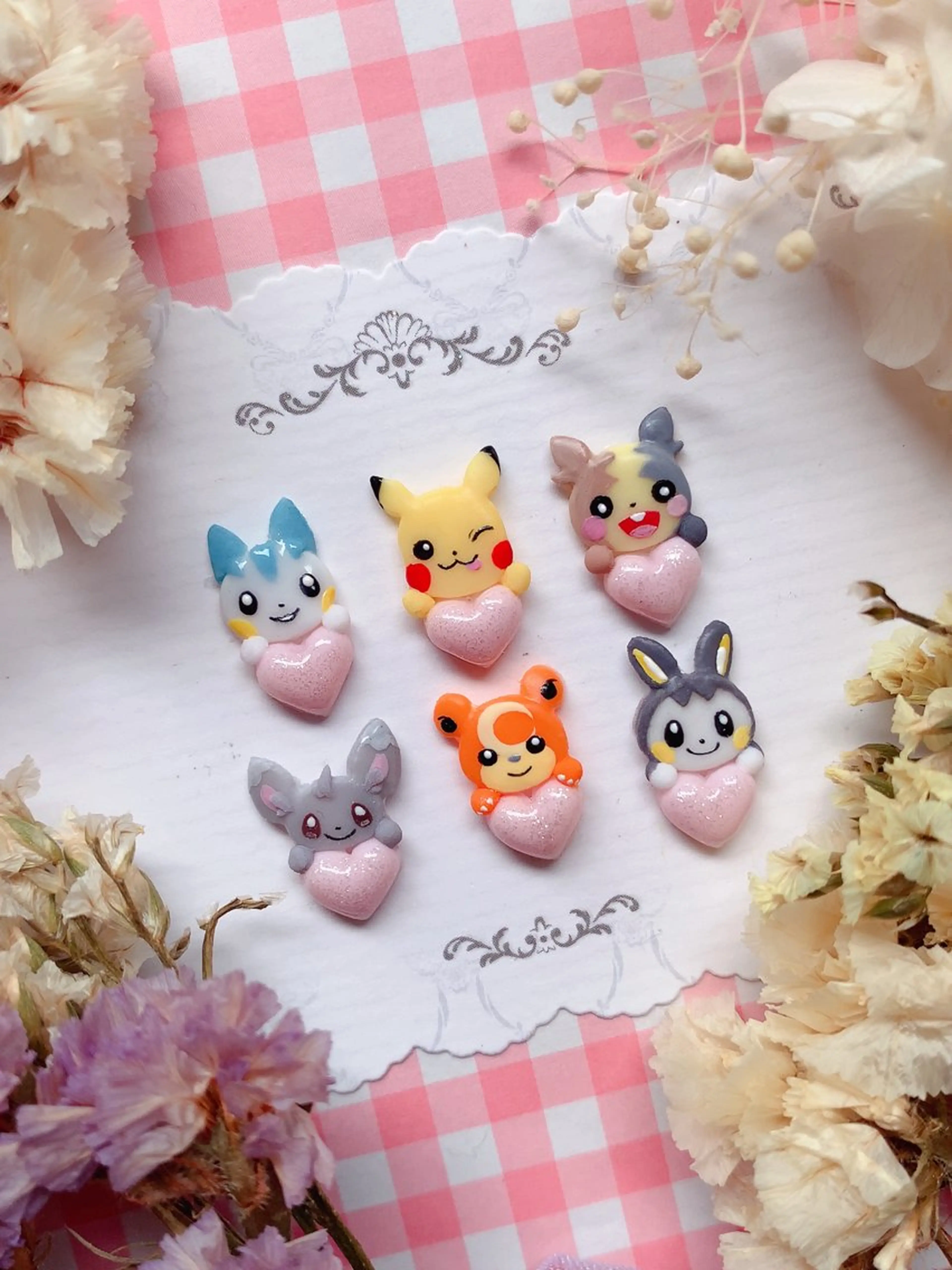 ネイル アートネイル ぷっくりネイル シェアサロンLei.g(レイジー)所属・3Dアートネイル💗 都築レナのネイルデザイン