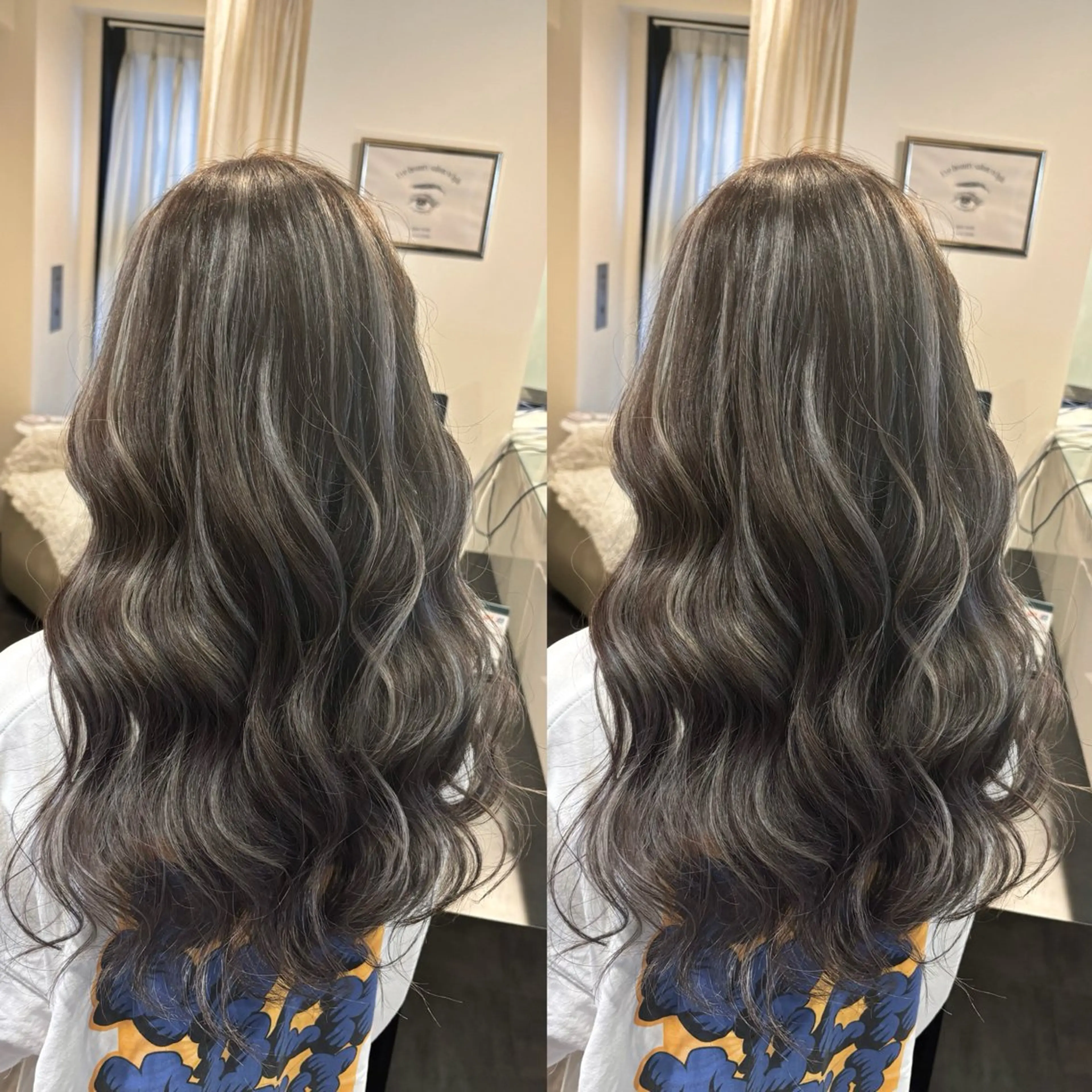 ロング カラー ヘアカラー トリートメント 【カラー指名No 1✨】原田響のヘアスタイル