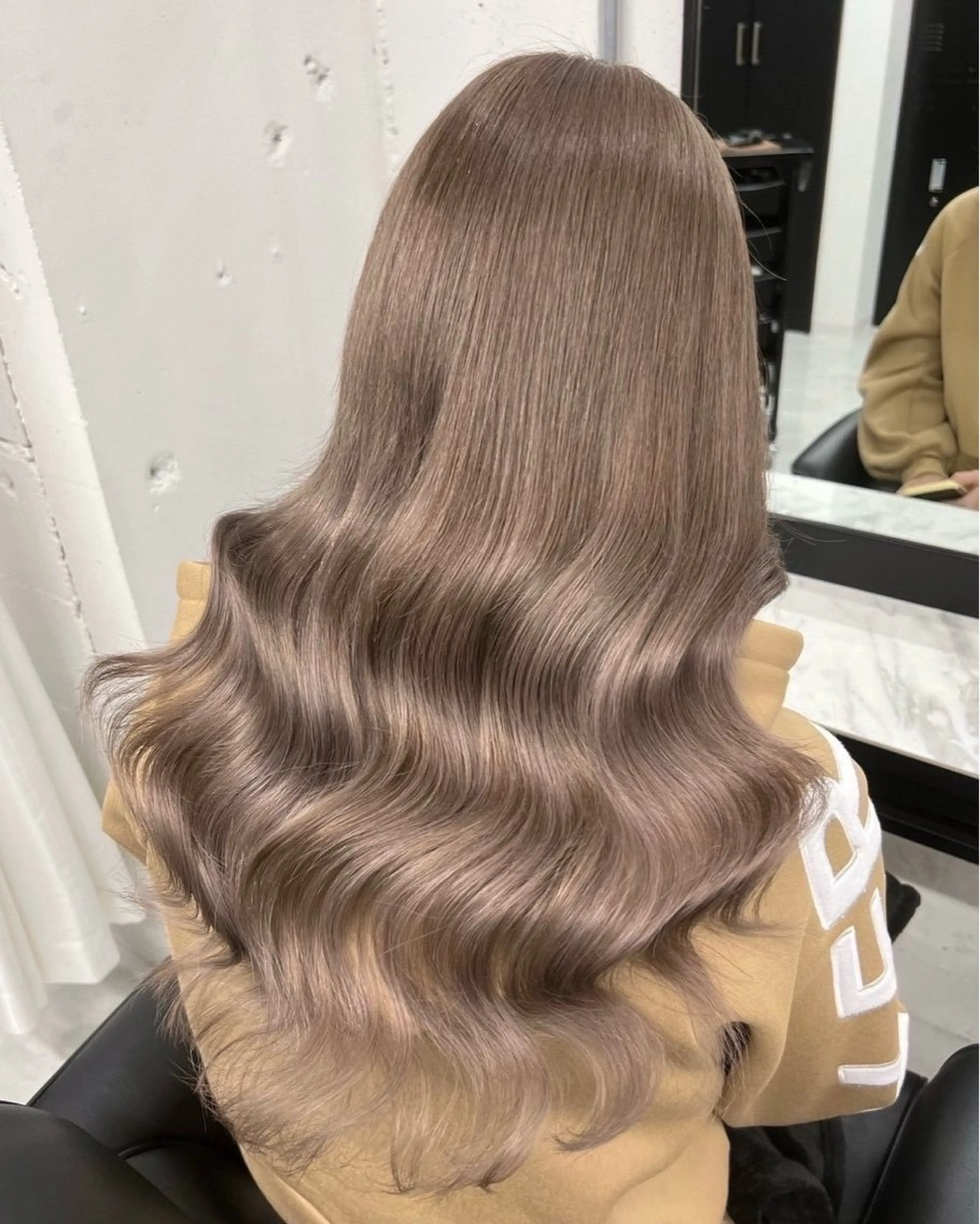 ロング エクステ・レイヤ ーカット松下宗翔のヘアスタイル