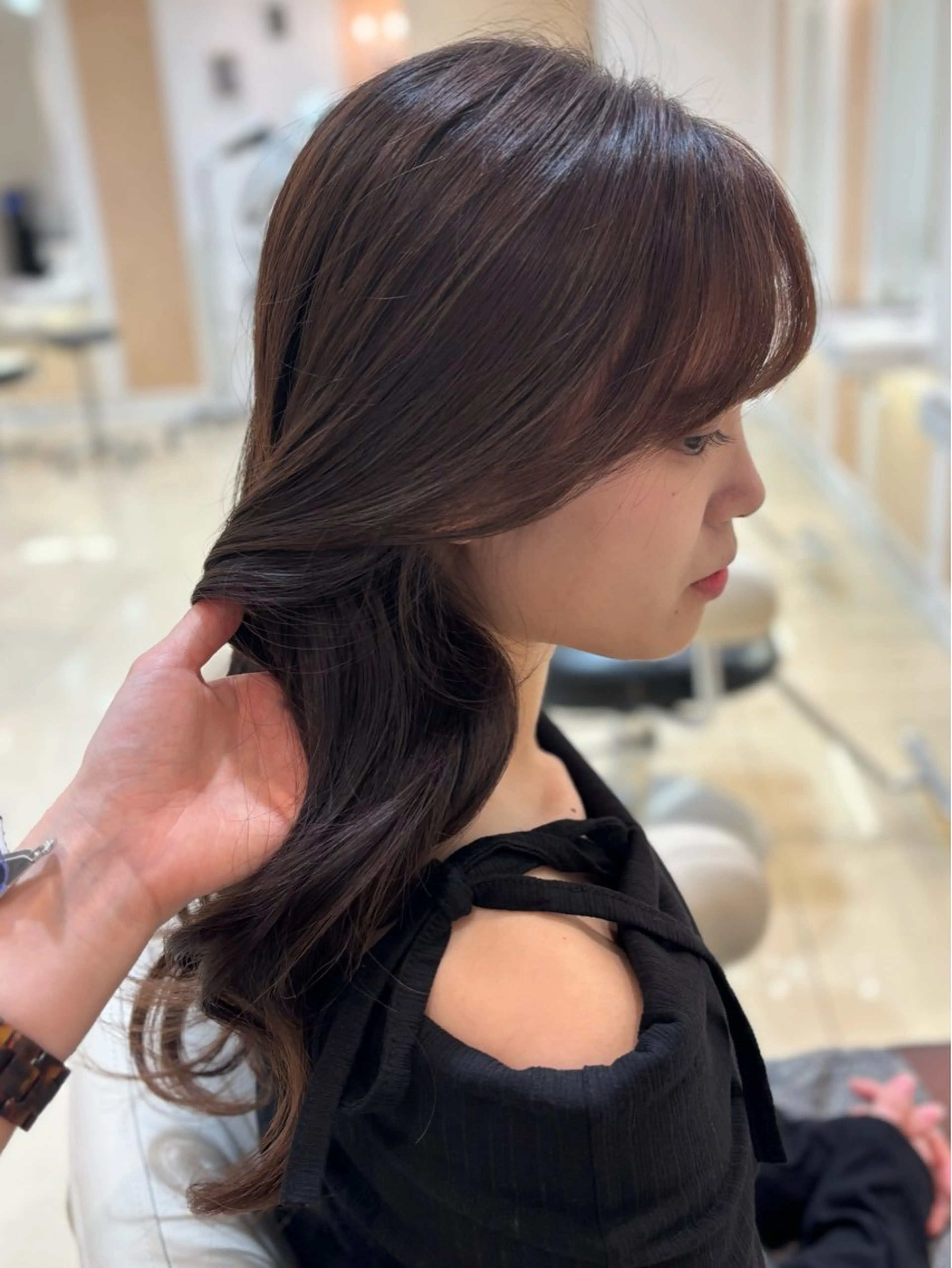 ロング カット 🌙Ash中目黒 坪内沙月🌙のヘアスタイル