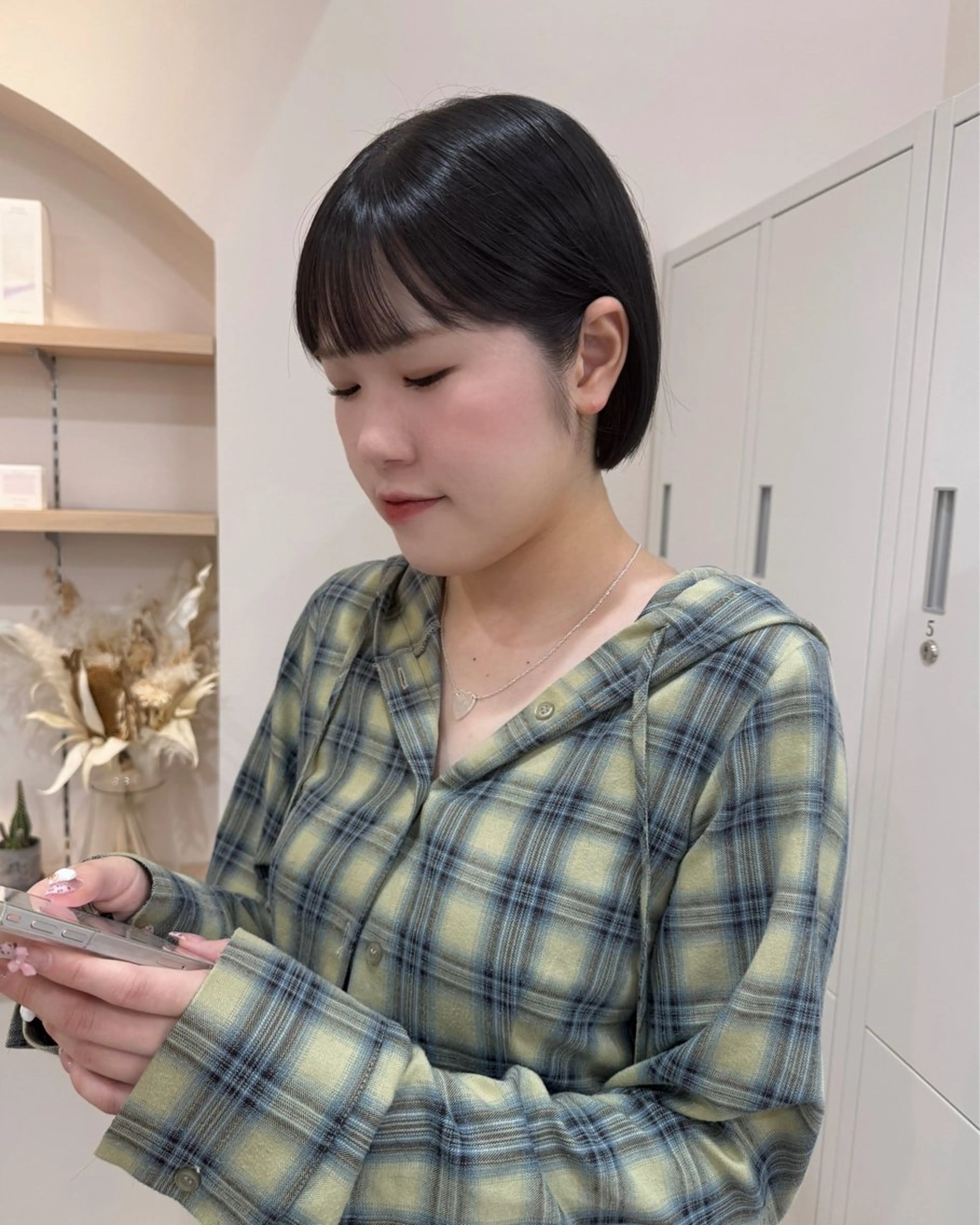 ミディアム 🐈ブリーチ/ショー ト/ボブmiyu🐈のヘアスタイル