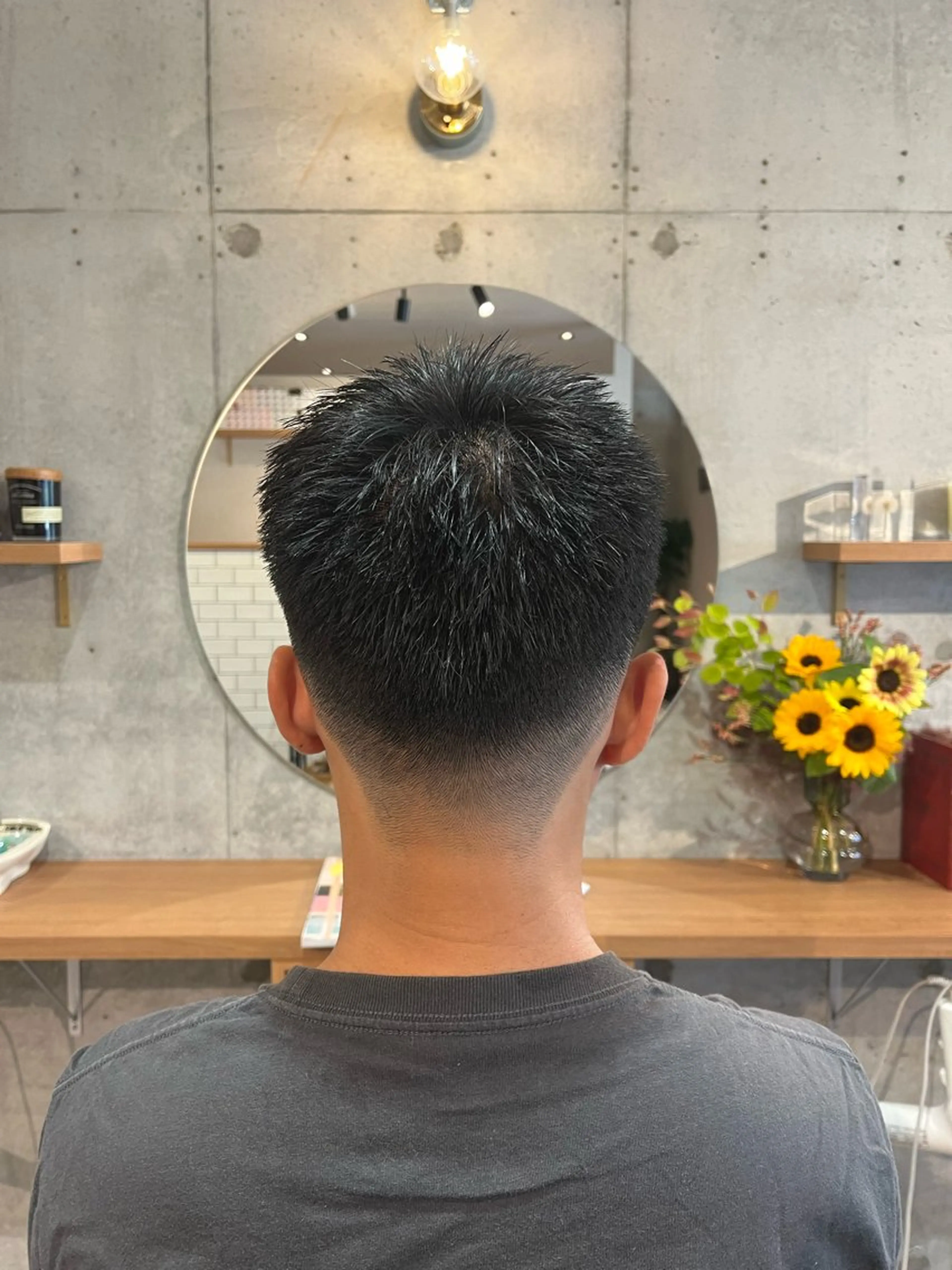 ショート メンズ Lamp所属・🌀メンズパーマ🌀 🐏丸山祐宇🐏のヘアスタイル