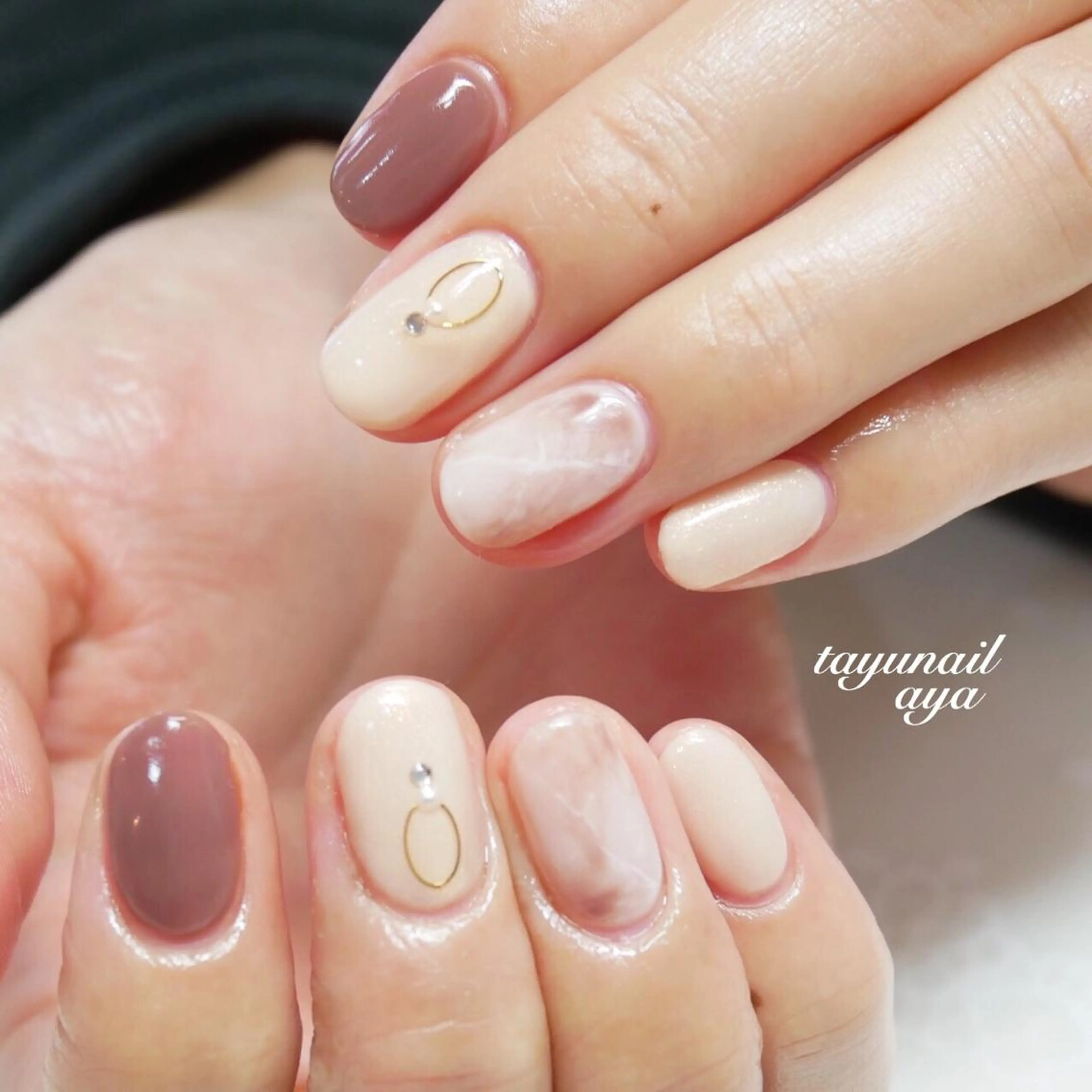 ネイル ネイルサロン・ネイルスクール　たゆnail所属・ネイルサロン 【たゆnail】のネイルデザイン