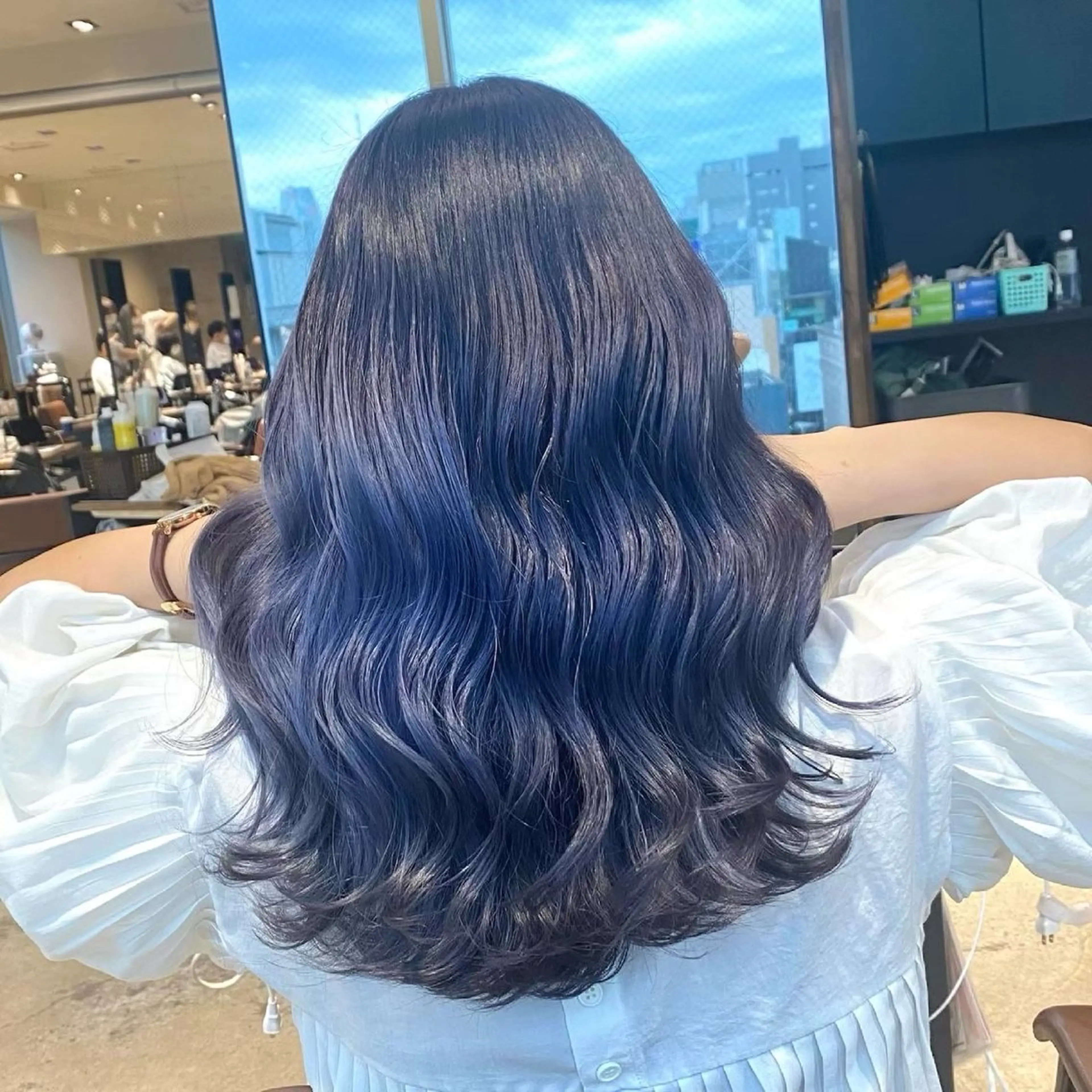 セミロング カラー 吉祥寺プルエクステ 🌟Hiraiのヘアスタイル