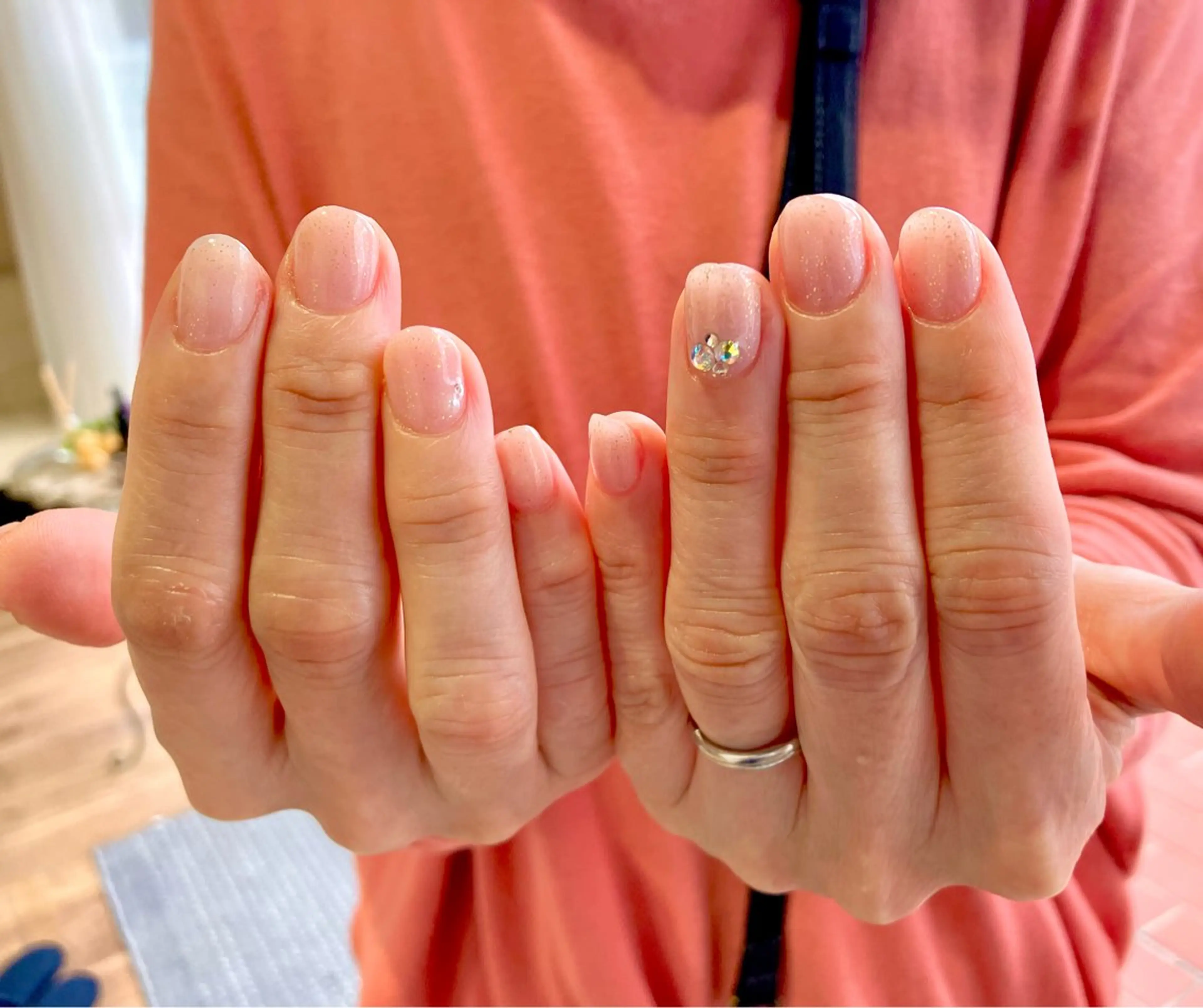 ネイル ストーンネイル nailsister まゆのネイルデザイン