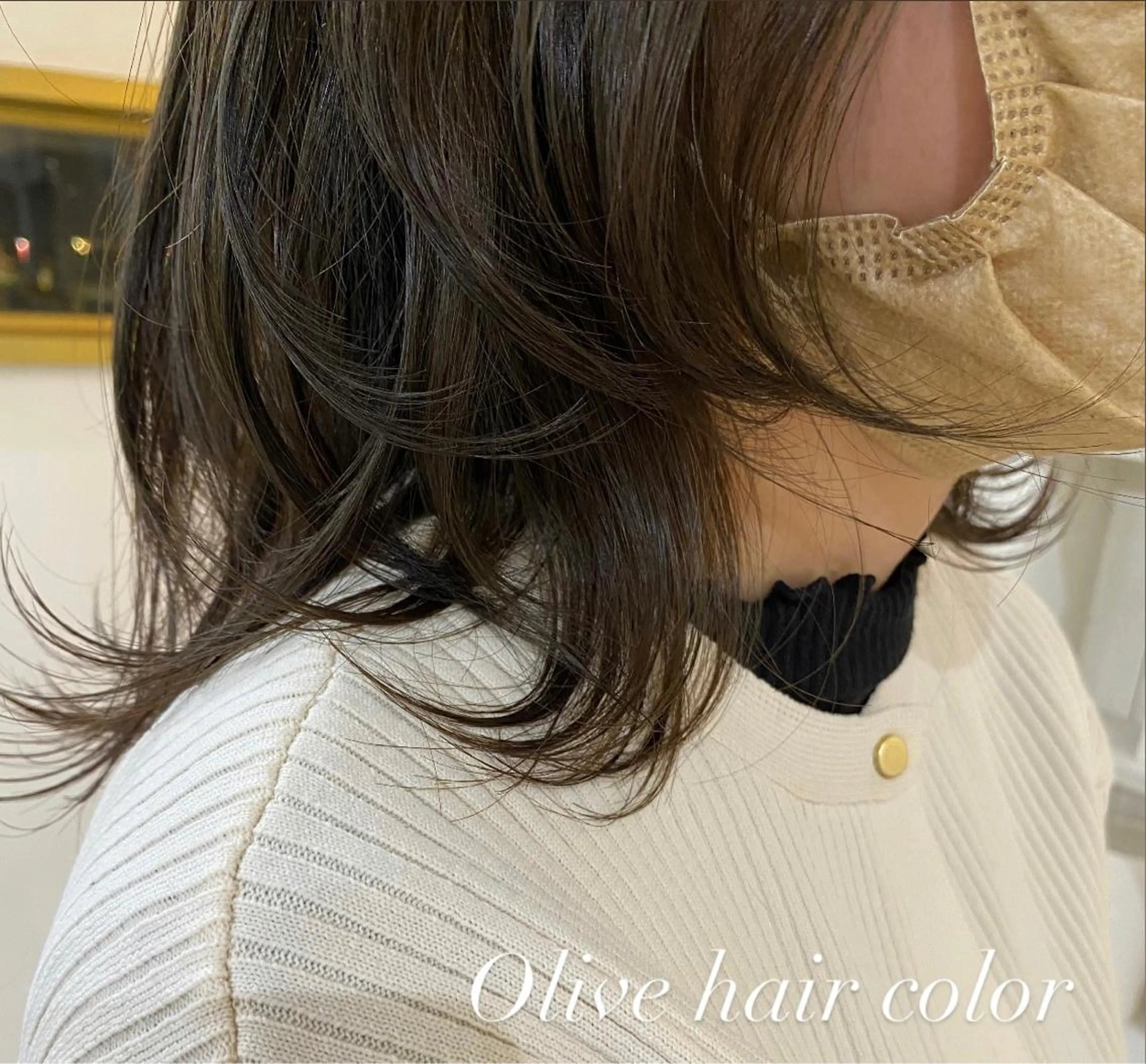 ミディアム レイヤーカット flen所属・𖤣𖥧𖥣𖥧田中 姫乃𖤣𖥧𖥣𖡡のヘアスタイル