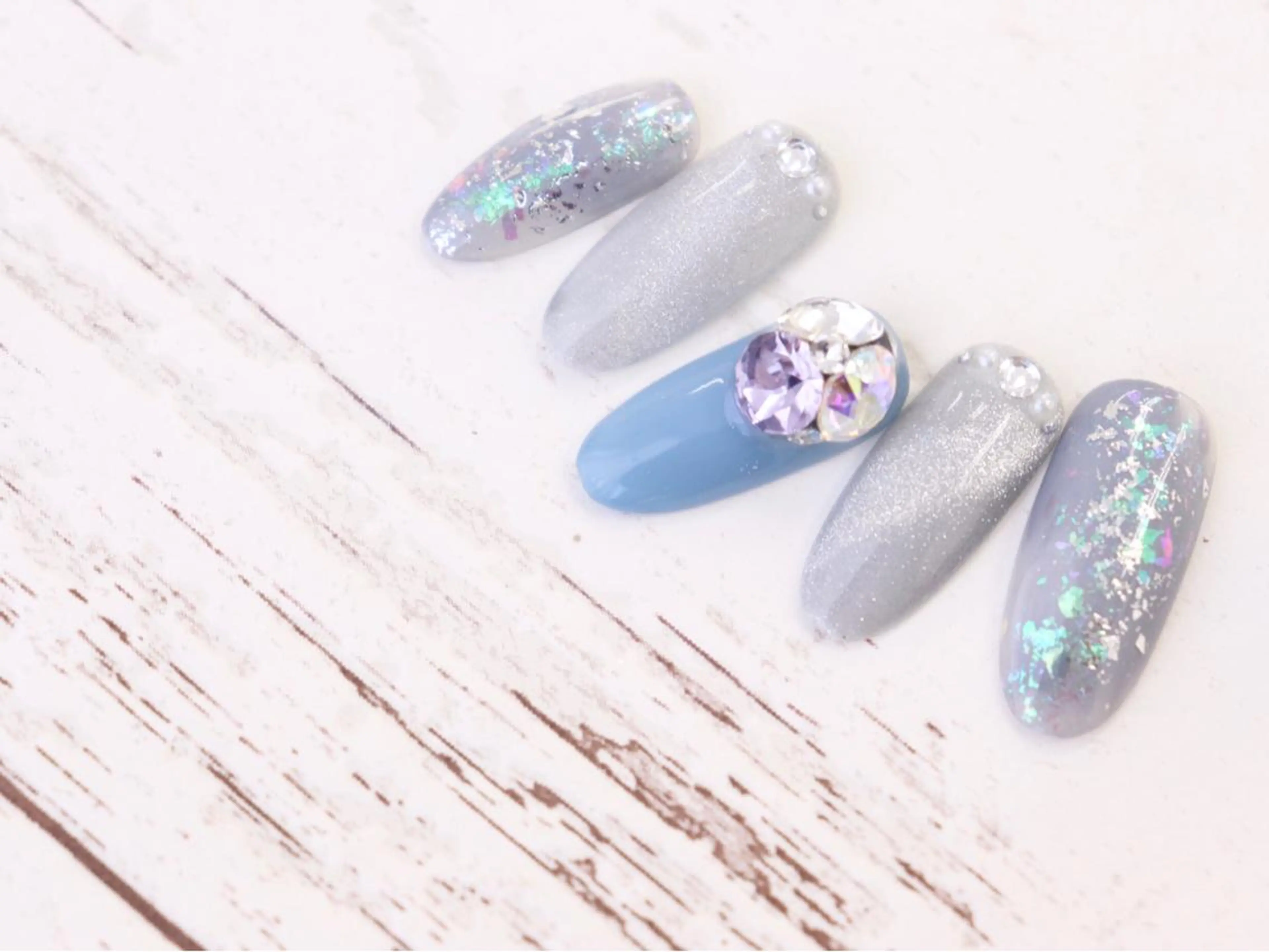 ネイル マグネットネイル ニュアンスネイル ワンカラーネイル Dolce.Nail 柏店のネイルデザイン