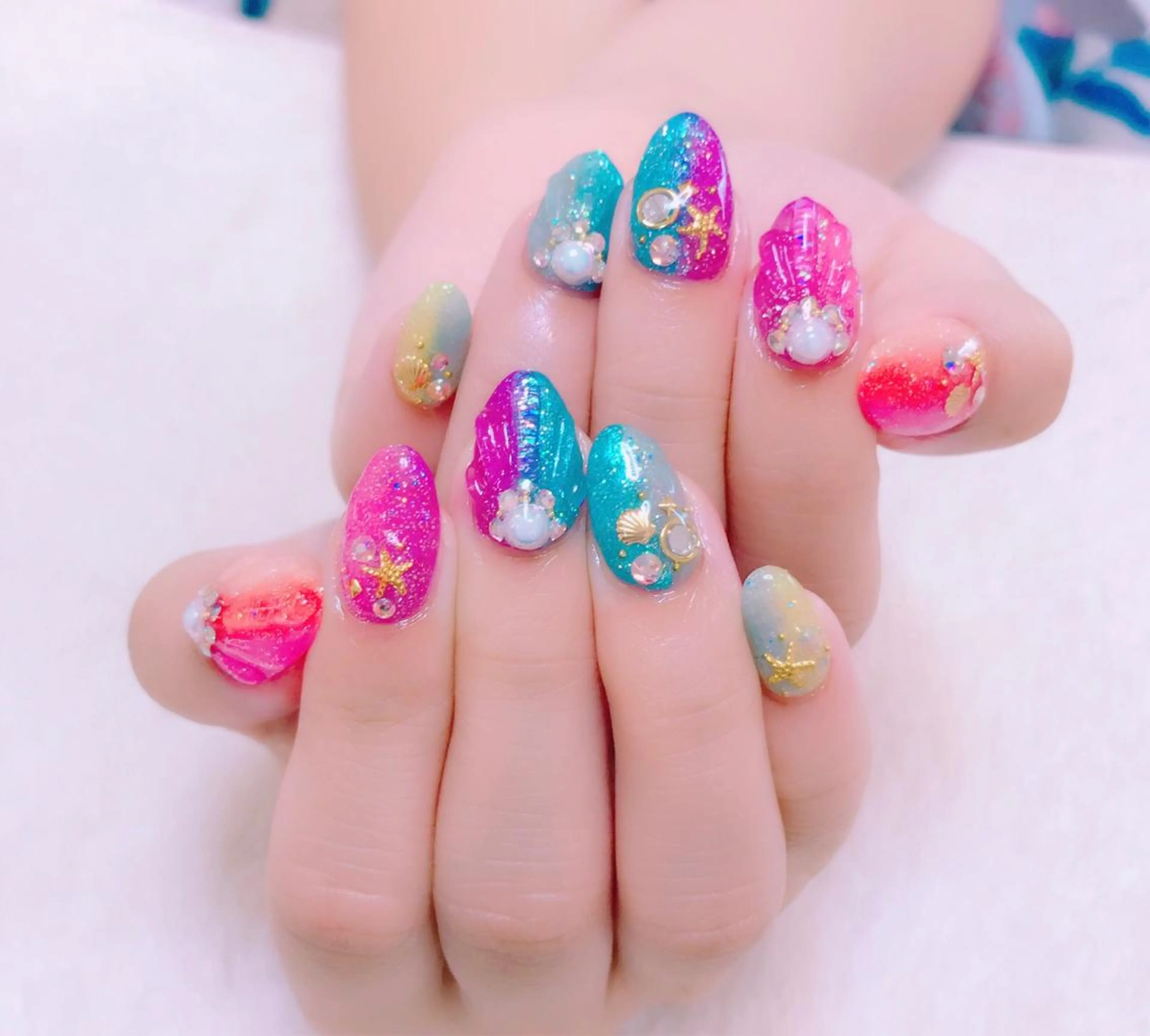 ネイル 🩵池袋heart nail🩵のネイルデザイン