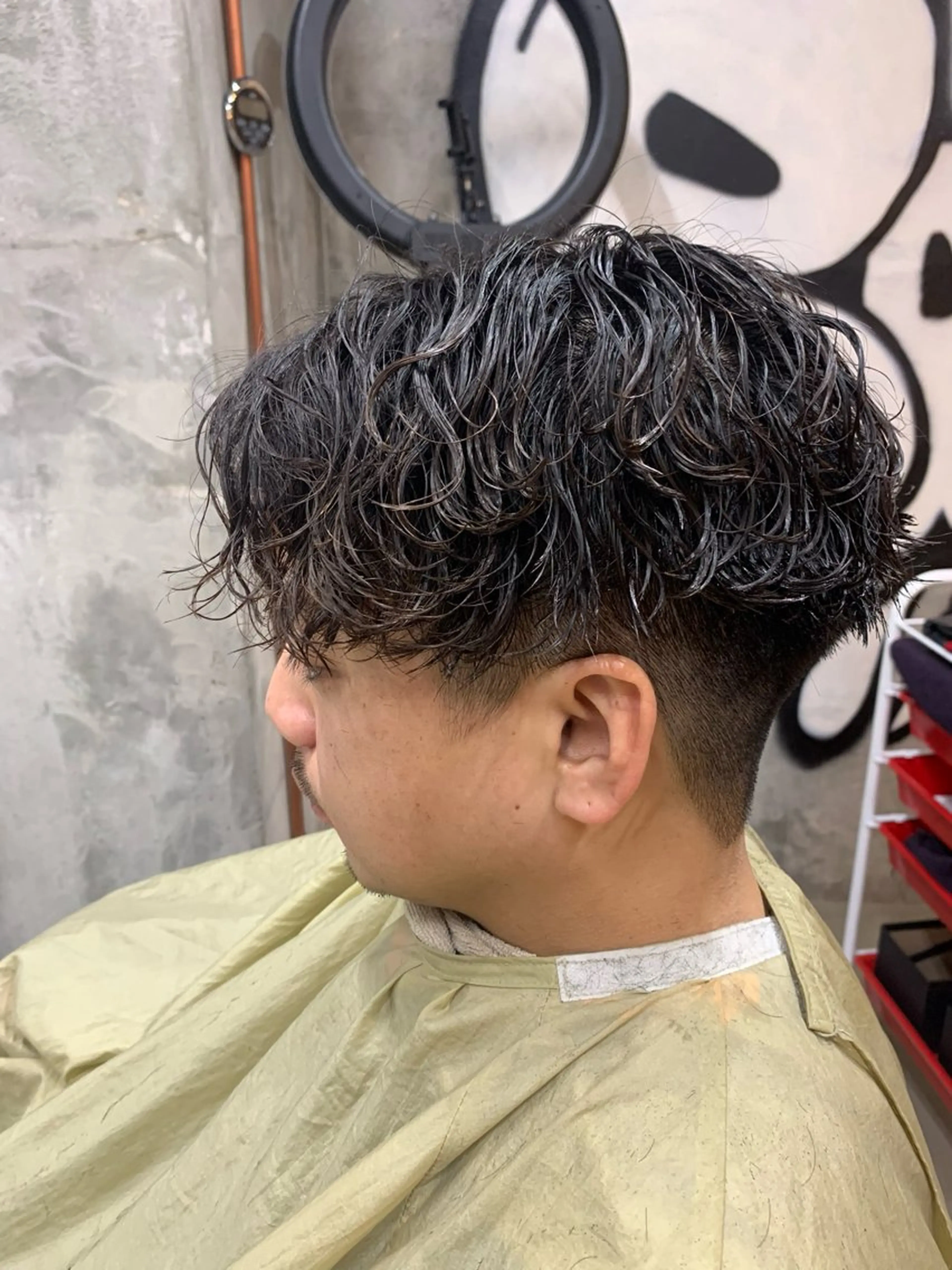 パーマ メンズ カット パーマ ⚡️メンズパーマ特化 mens支持◎/忠地のヘアスタイル