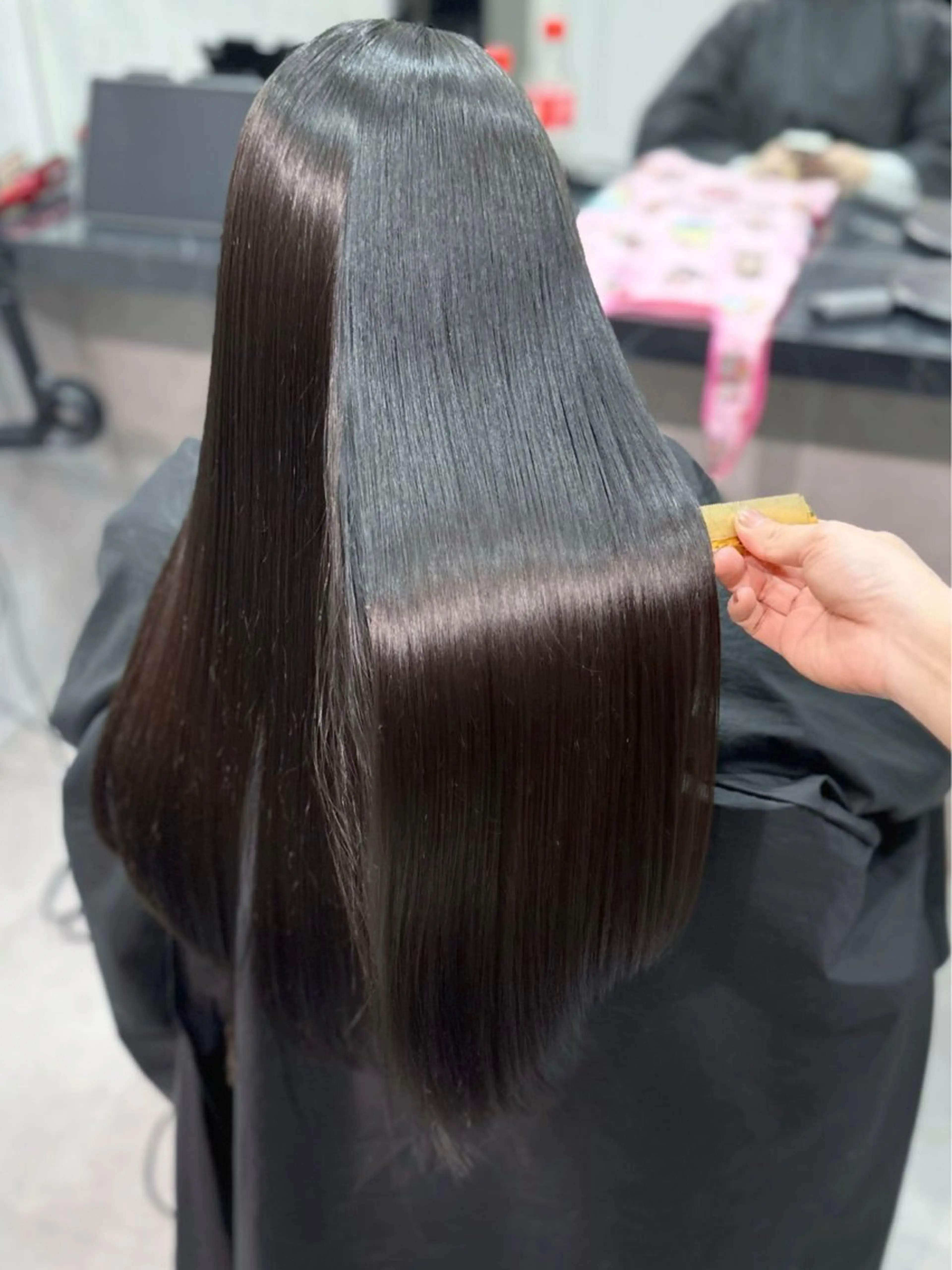 ロング トリートメント 縮毛矯正 トリートメント 美髪艶髪✨️/千種 さなのヘアスタイル