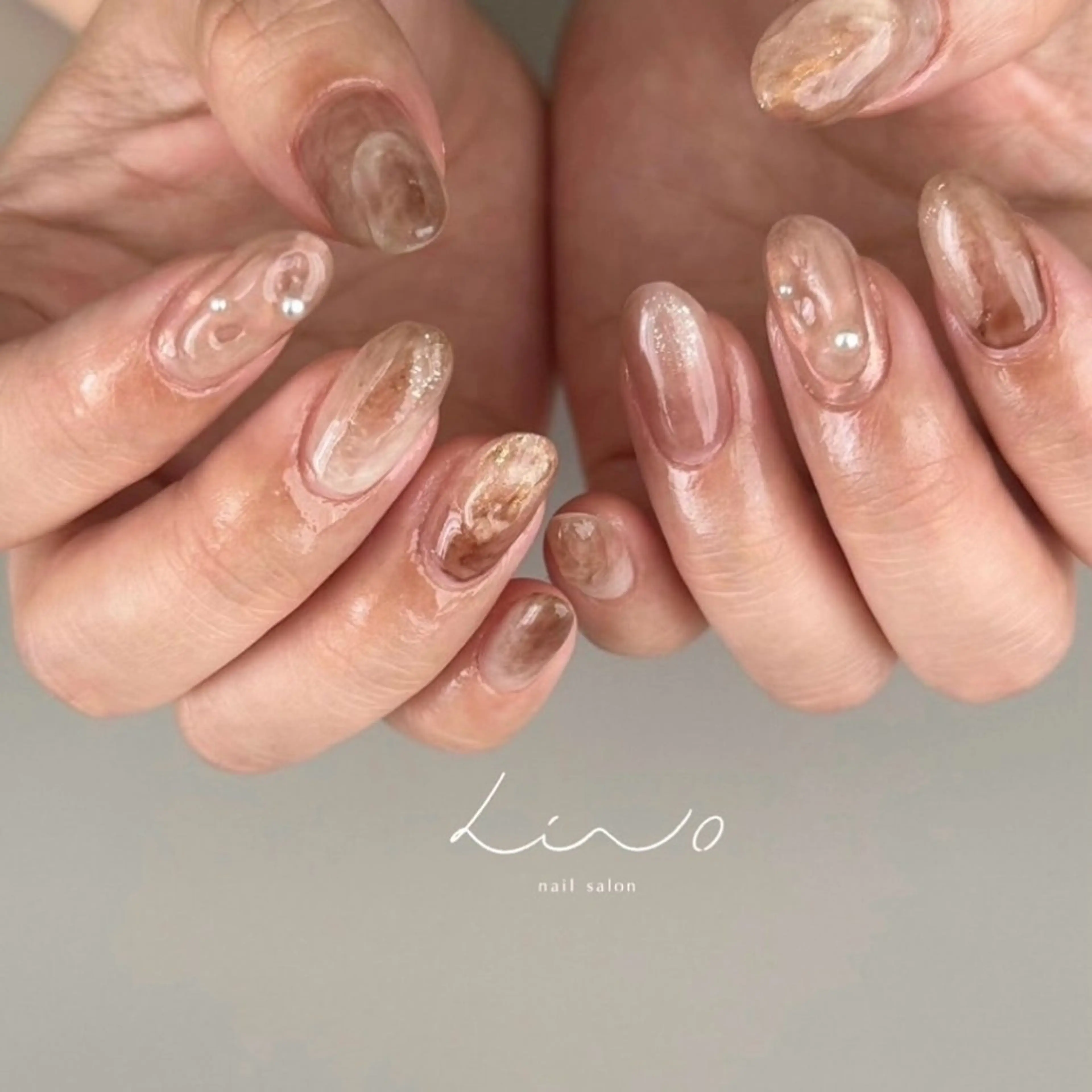 ネイル ハンドネイル lino大阪本町店所属・lino 大阪本町店のネイルデザイン