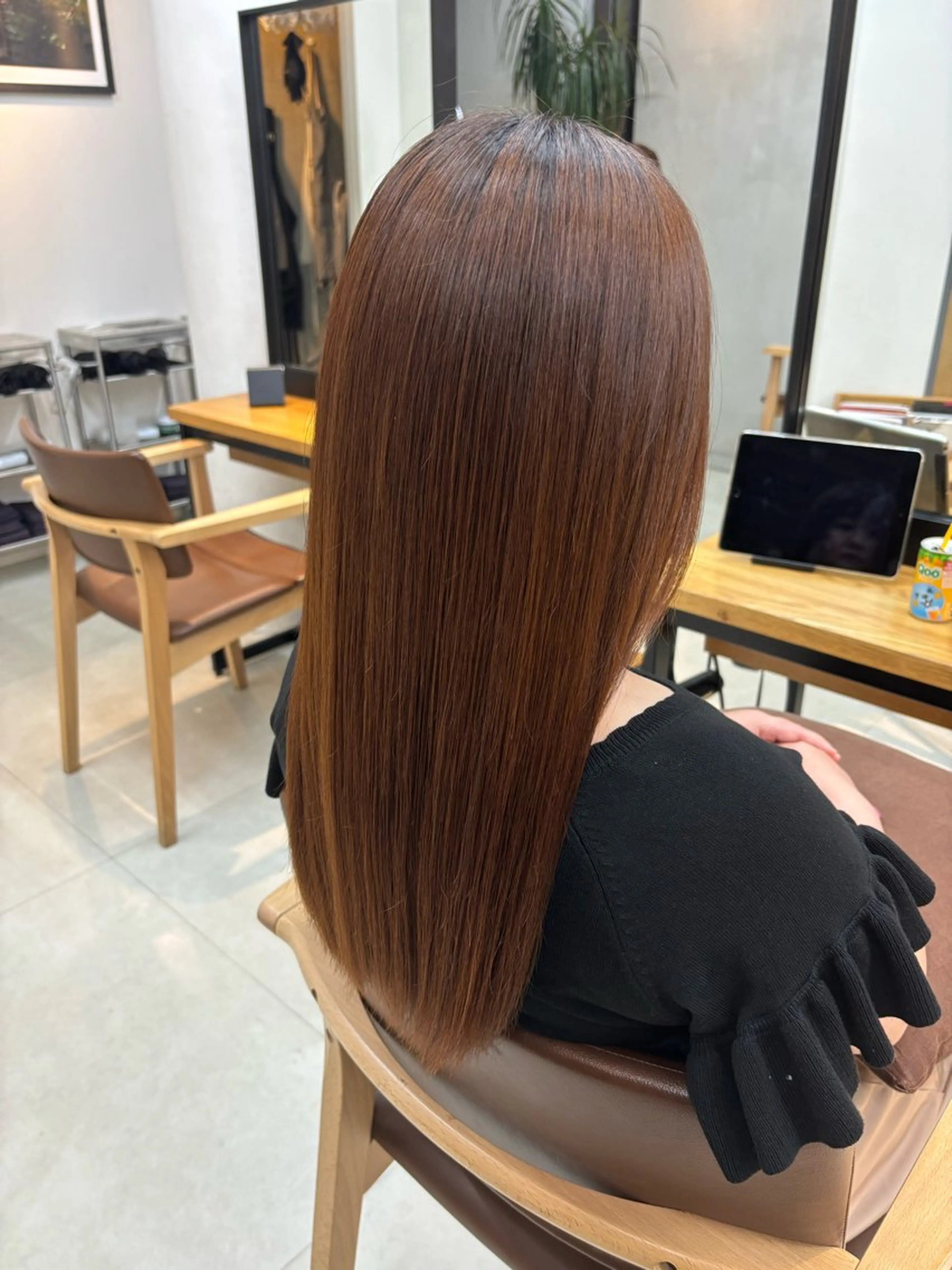 ロング トリートメント 艶髪ストレート/ 理美容師/ショウキのヘアスタイル