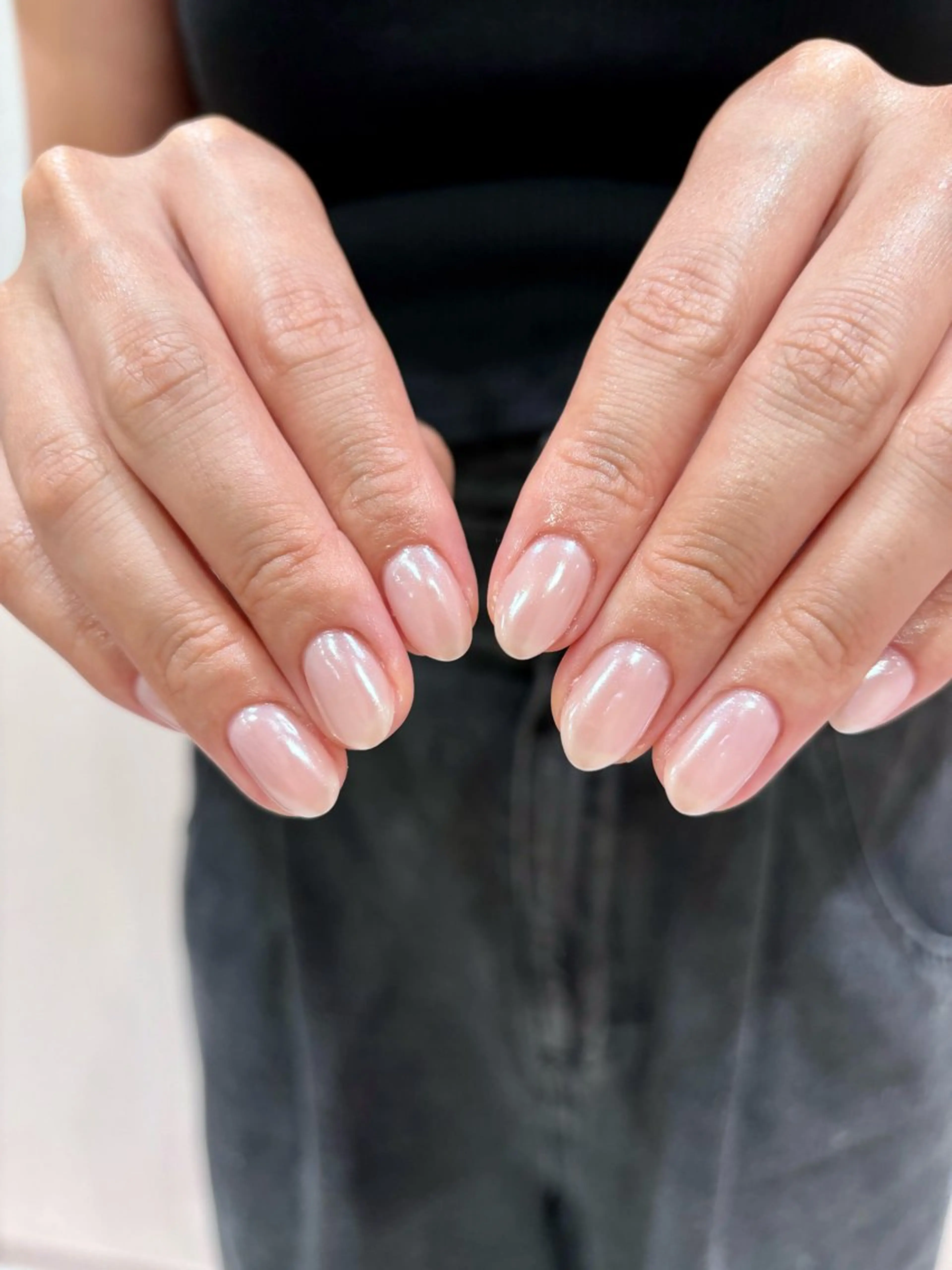 ネイル ミラーネイル ピンク LUCY心斎橋/ 💍Saki💍のネイルデザイン