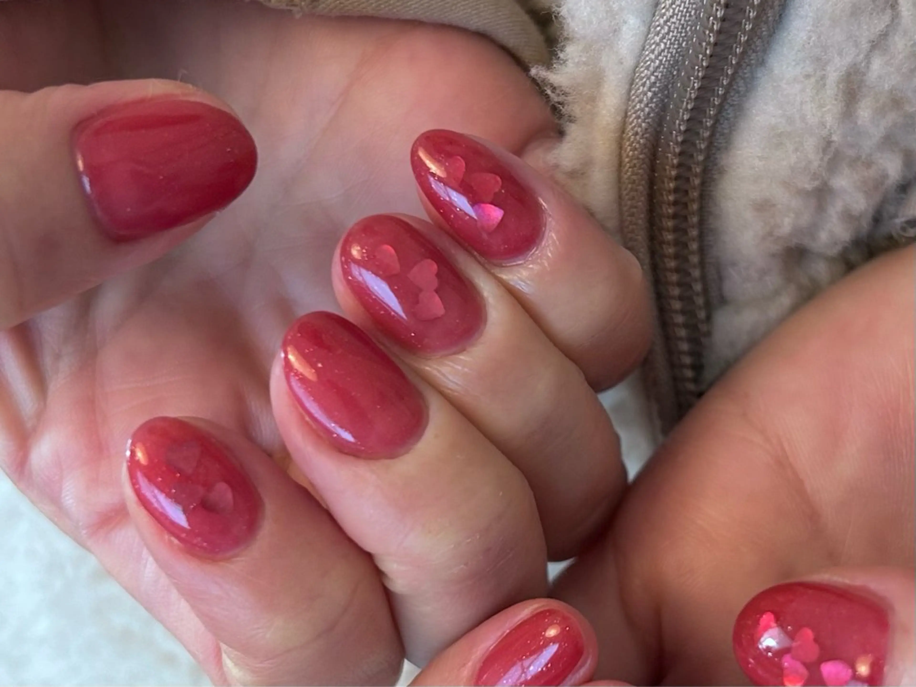 ネイル ハート ハンドネイル Re   HEUR所属・Re HEURのネイルデザイン