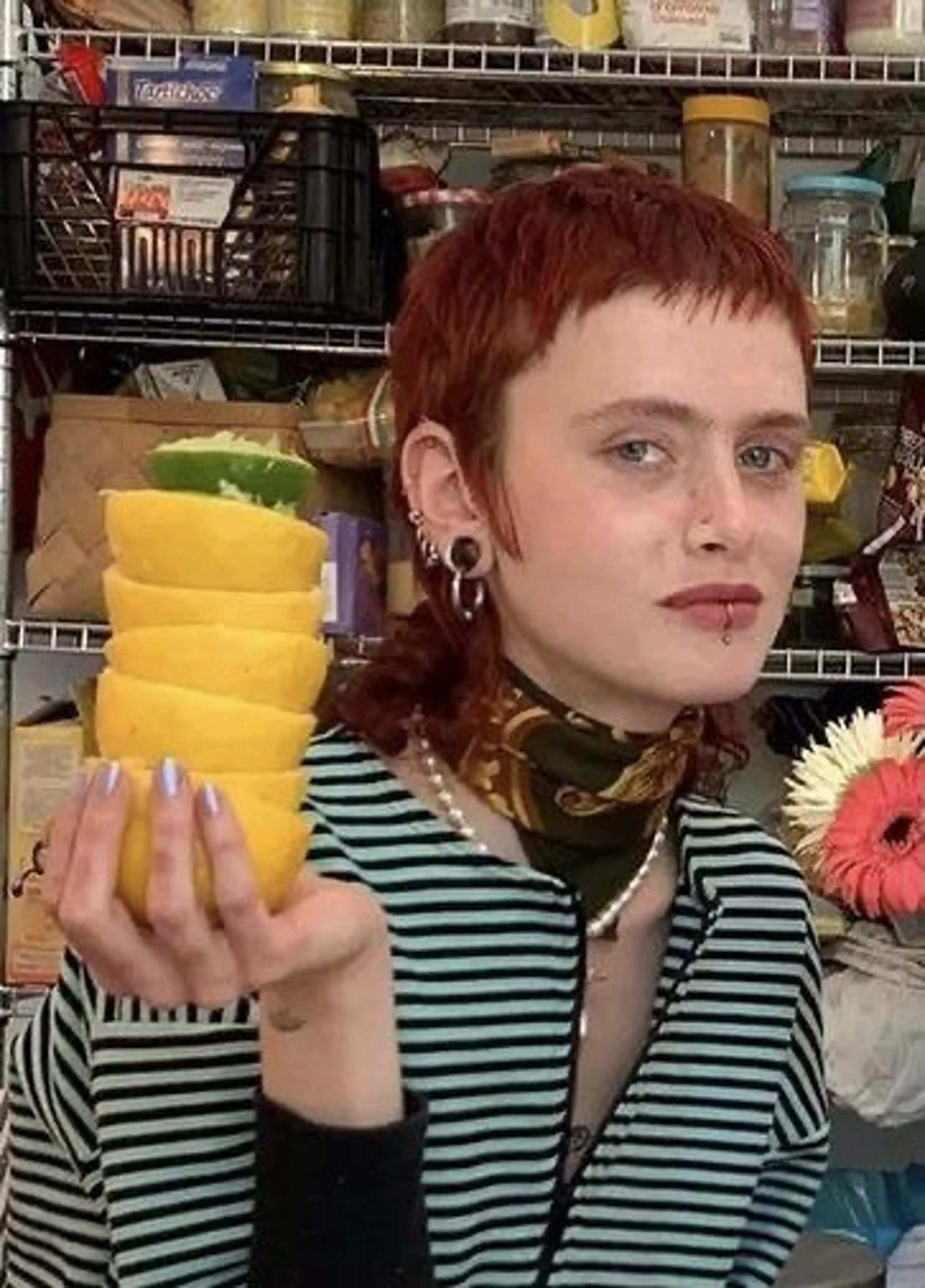 ミディアム カラー 吉田一輝 外国人パーマのヘアスタイル