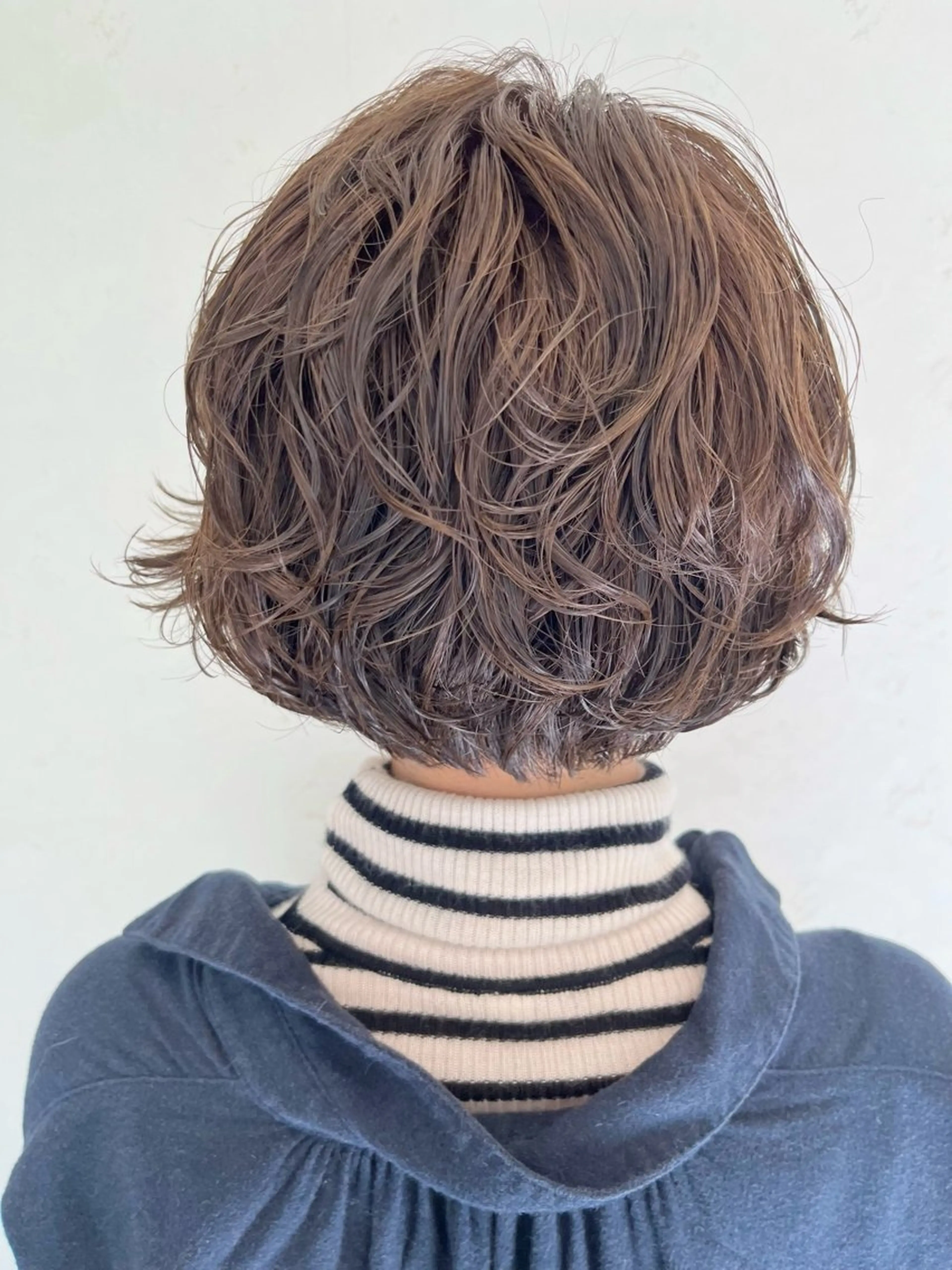 【募集条件を必ず読んでからご予約ください】デザインカット+パーマ+広告用撮影の写真