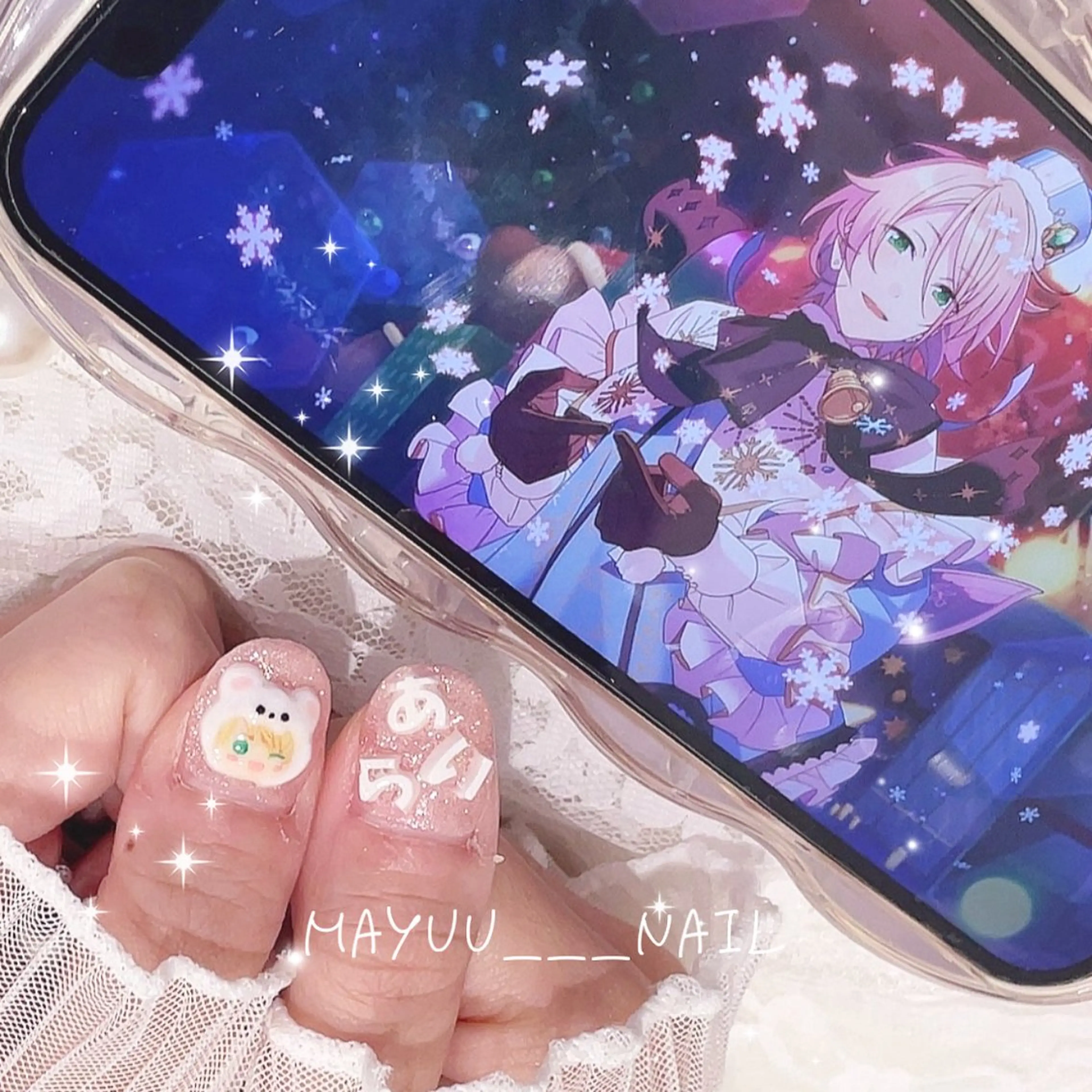 ネイル 🎀 Mayu 🎀痛ネイルのネイルデザイン