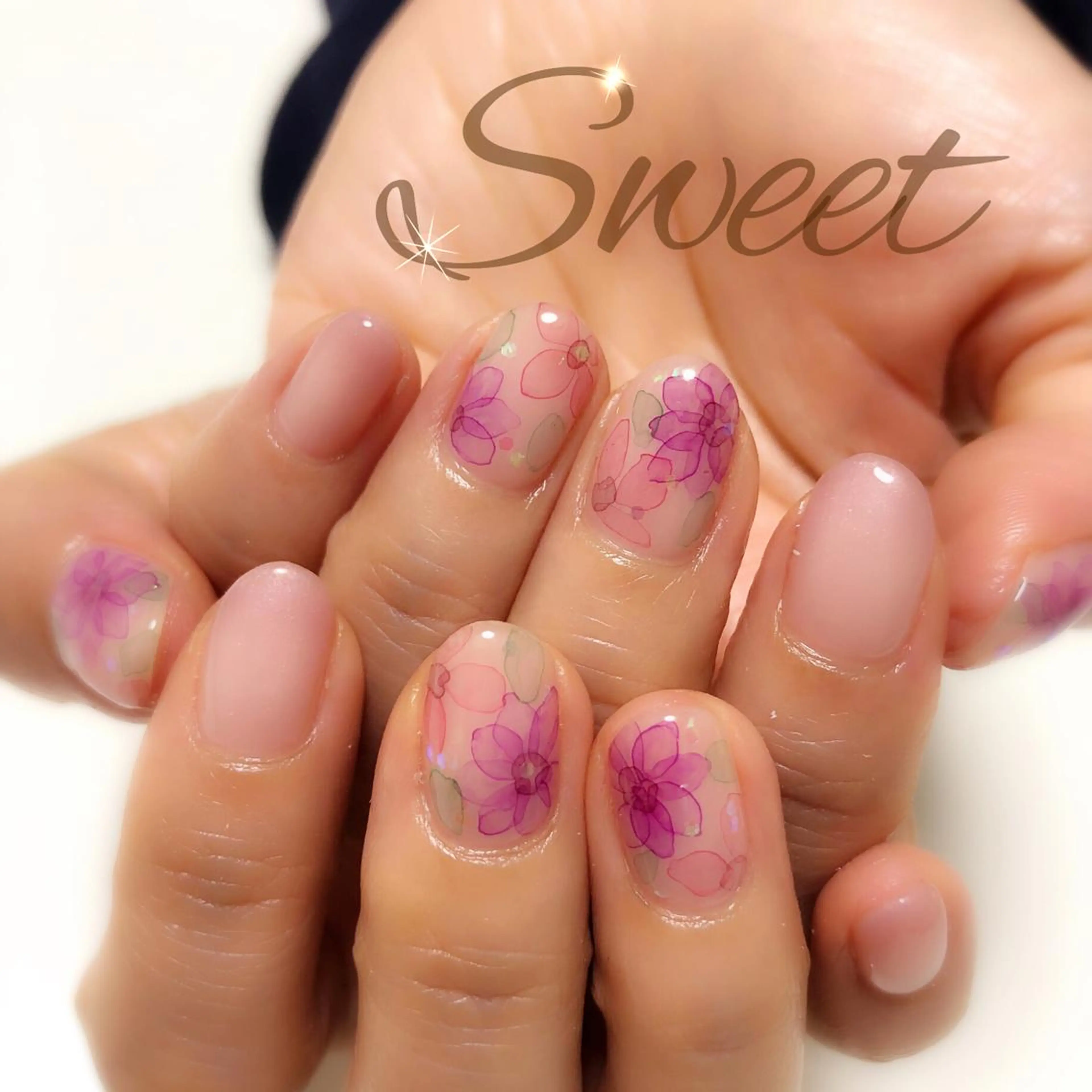 ネイル sweet 仲野陽子のネイルデザイン