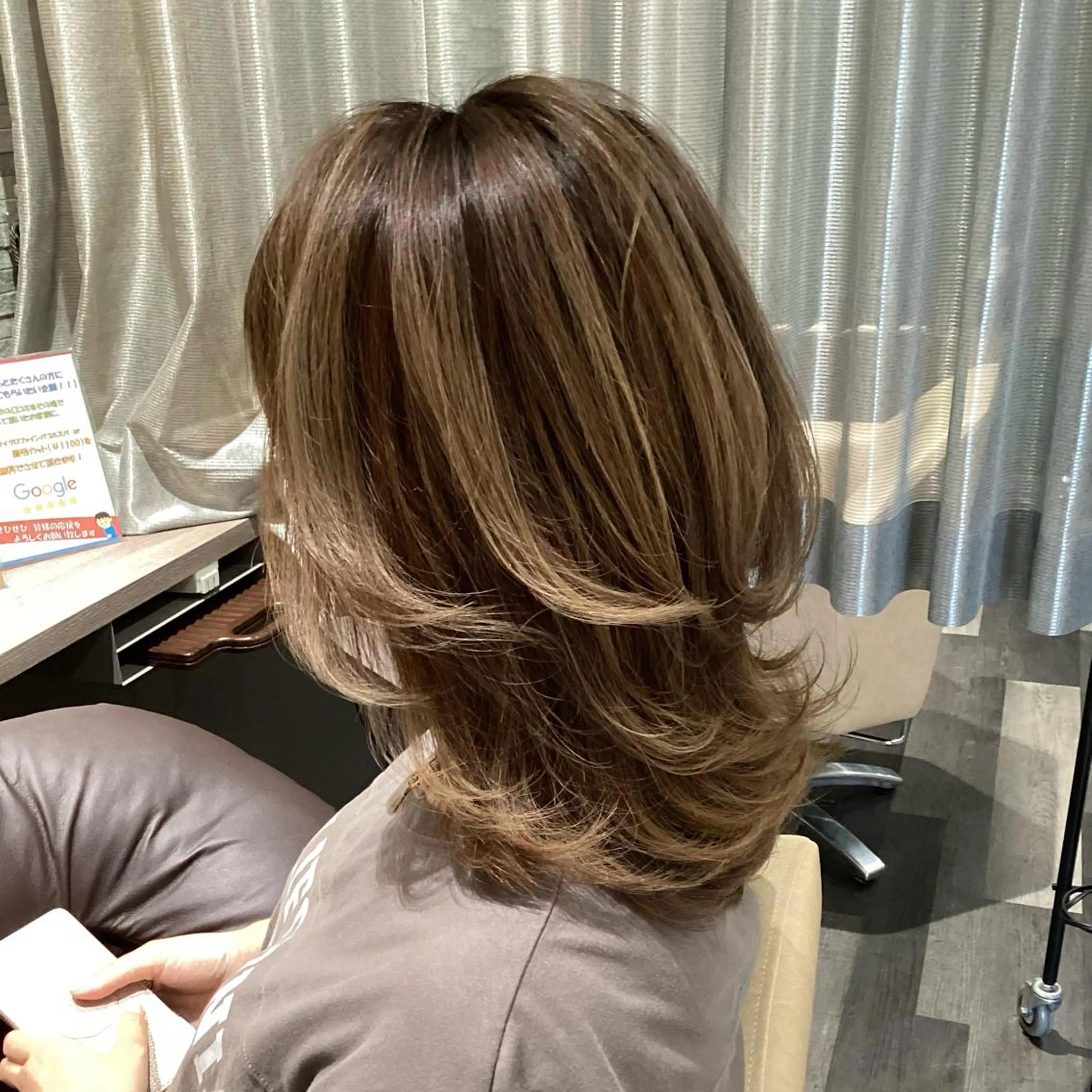 ロング カラー カット ヘアカラー トリートメント Labimani   ラビマーニ所属・西林麗雄12月 空きあります！のヘアスタイル