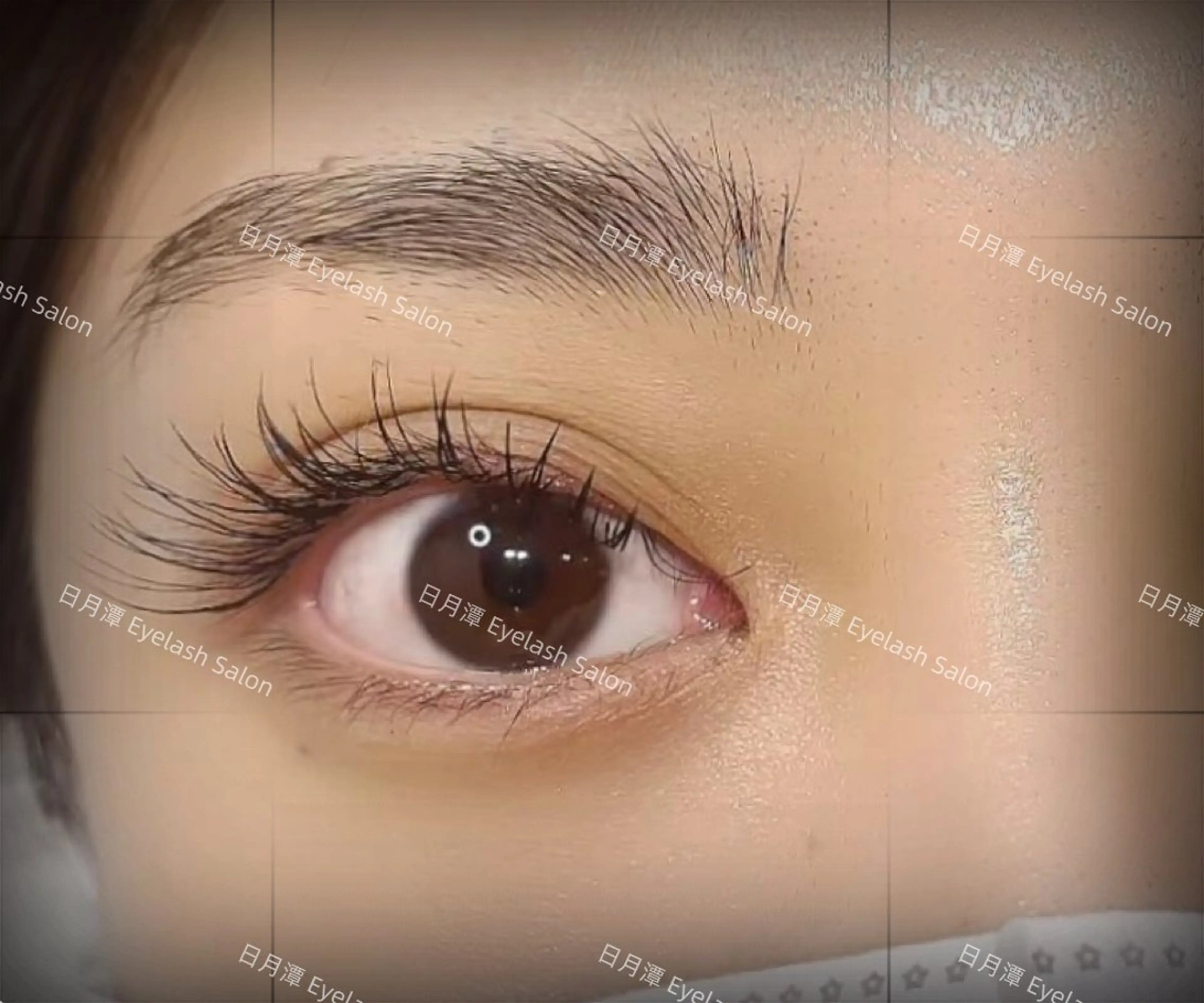 マツエク・マツパ Cカール セクシー 🔆日月潭🌙 銀座店のマツエク・マツパデザイン