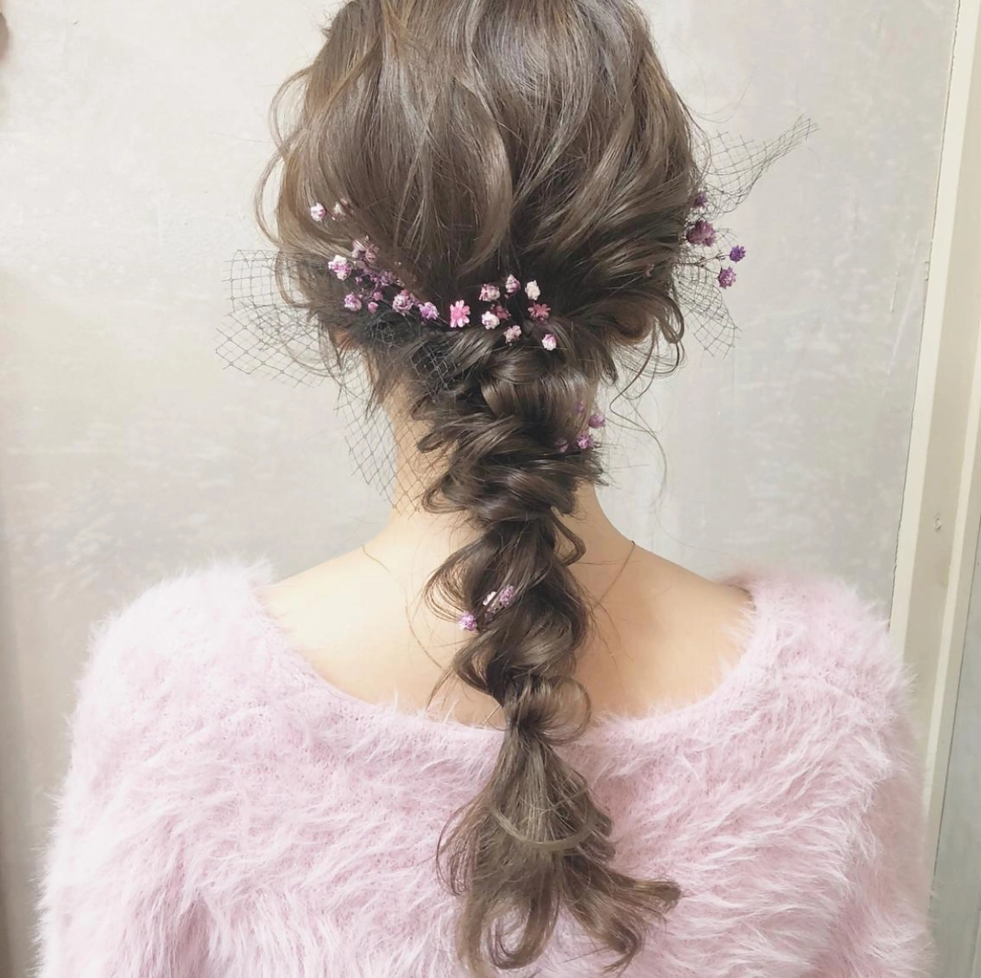 セミロング カラー ヘアアレンジ autre所属・大久保 ひでなりのヘアスタイル