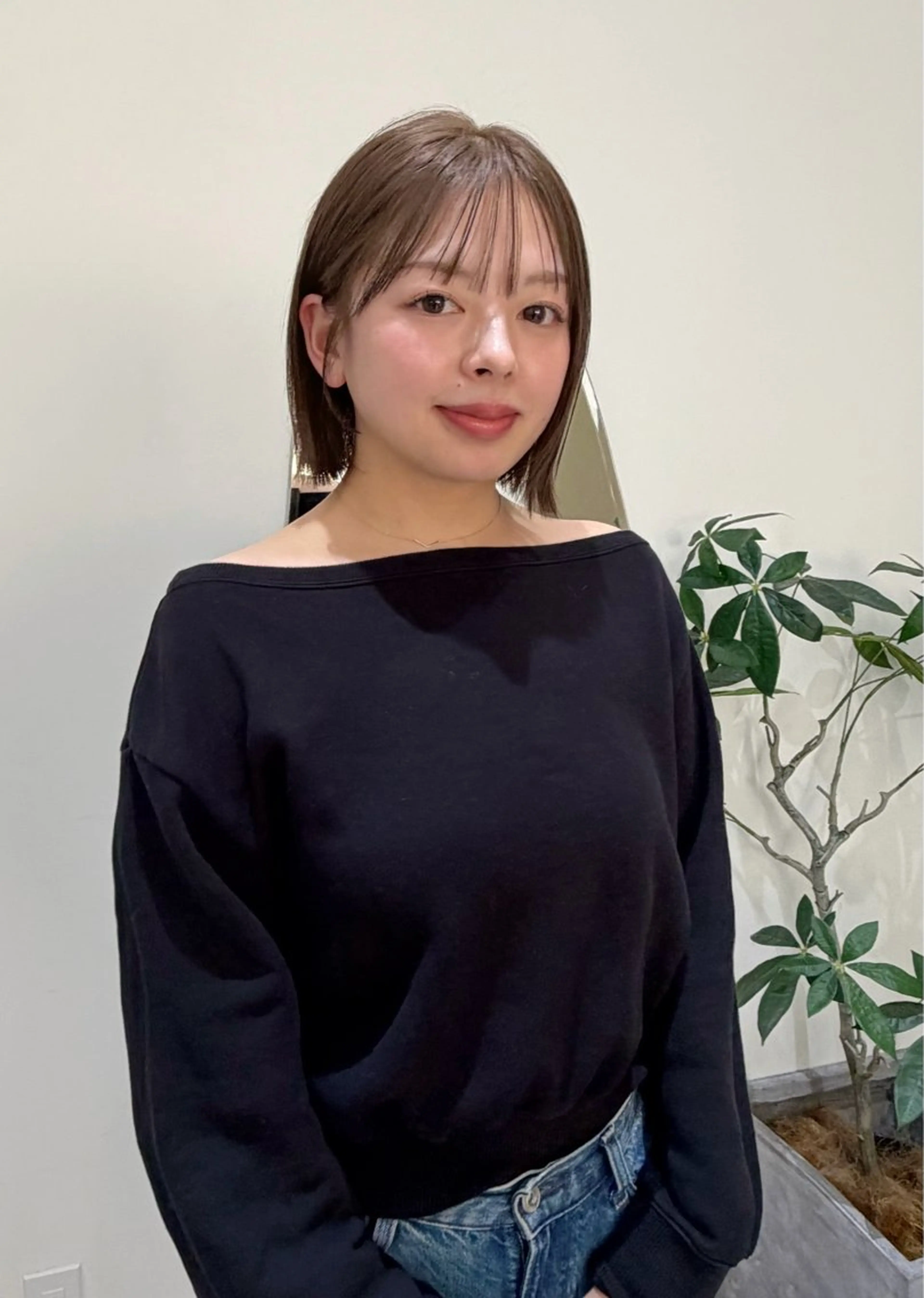 ミディアム nakahara madokaのヘアスタイル