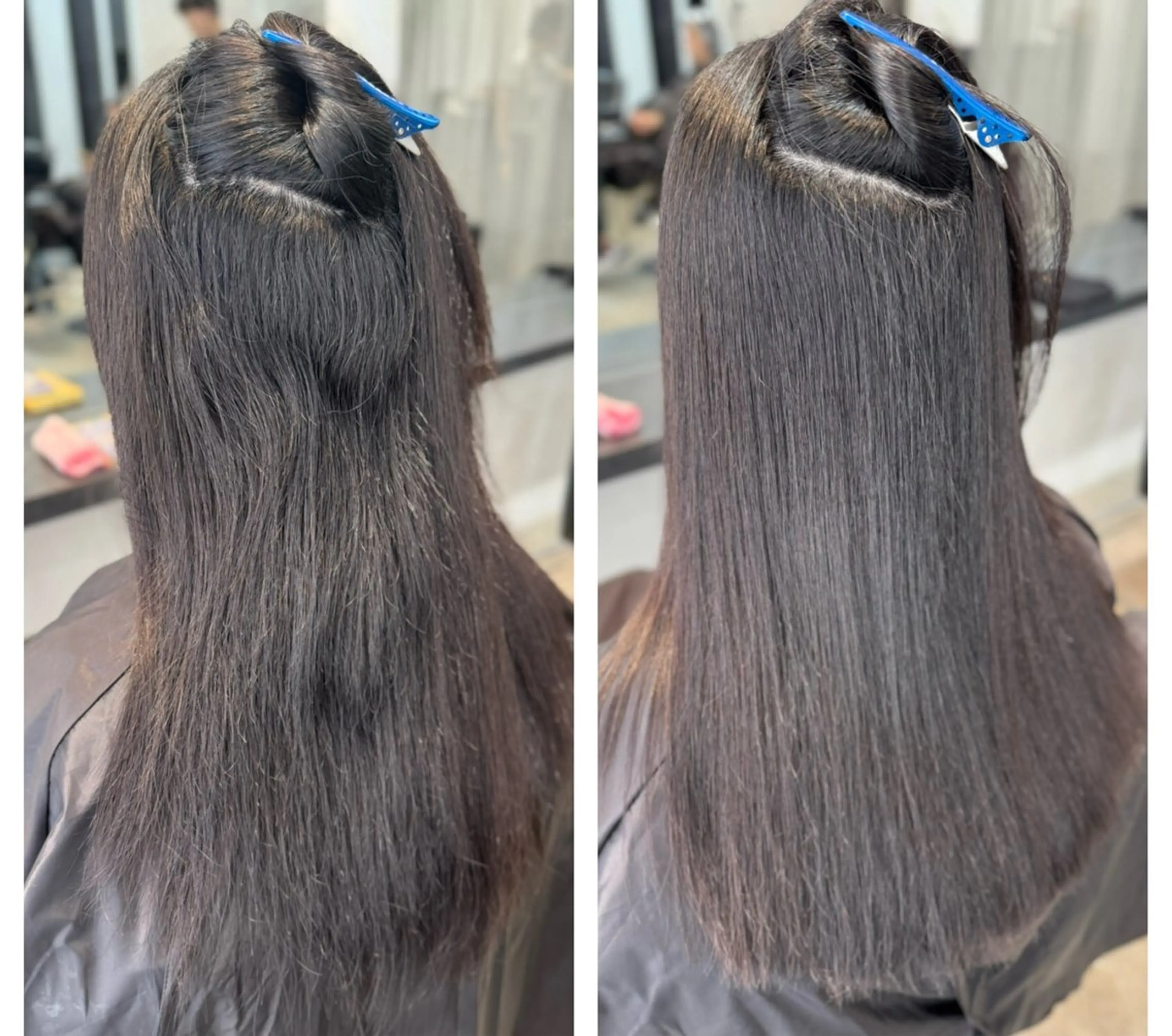 ロング カット 縮毛矯正 トリートメント BONDZSALON麻布十番パティオ通り店所属・マエザワ リュウのヘアスタイル