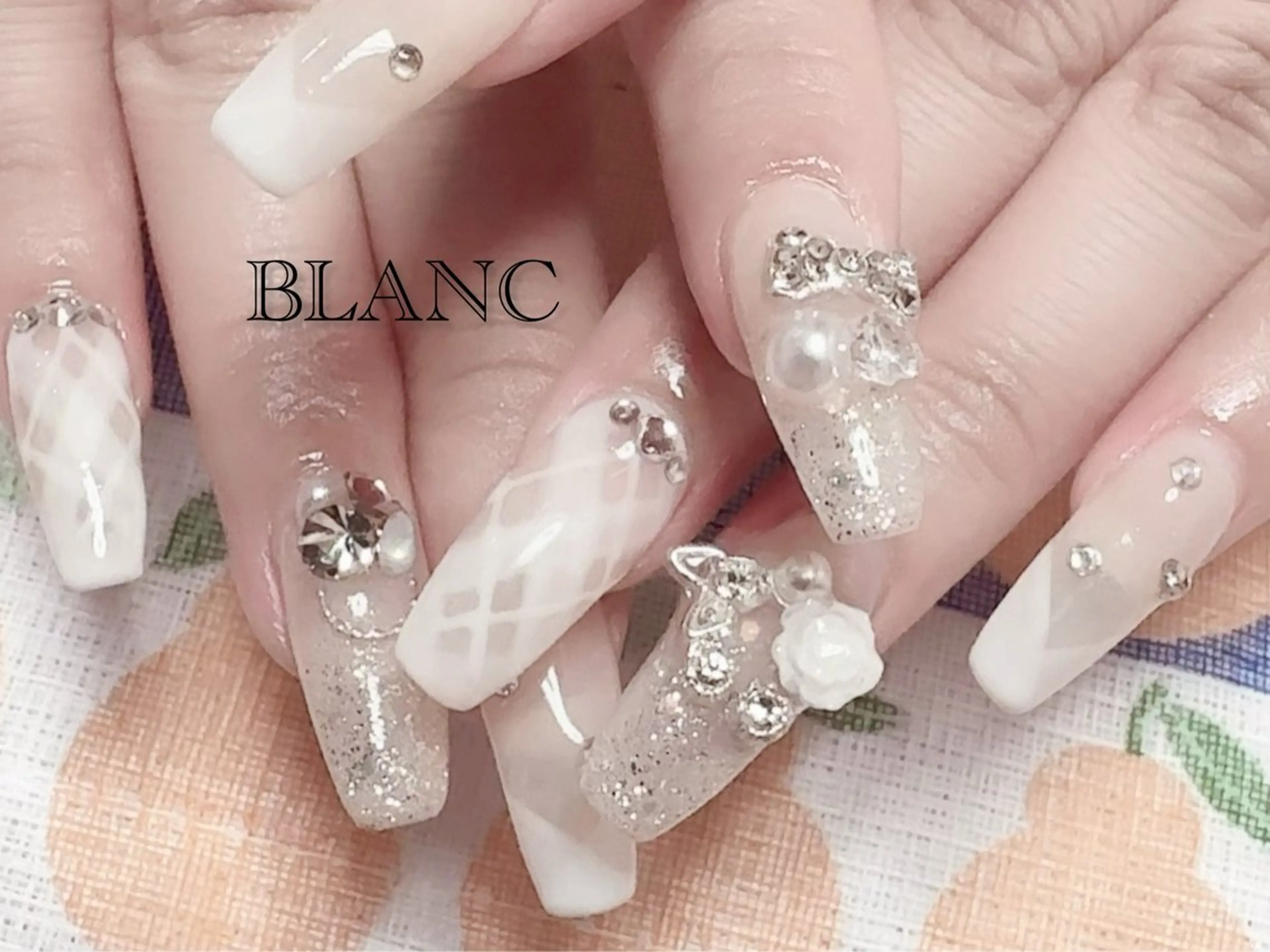 オフ込み　長さだし10本　持ち込みデザイン10本　¥15000の写真